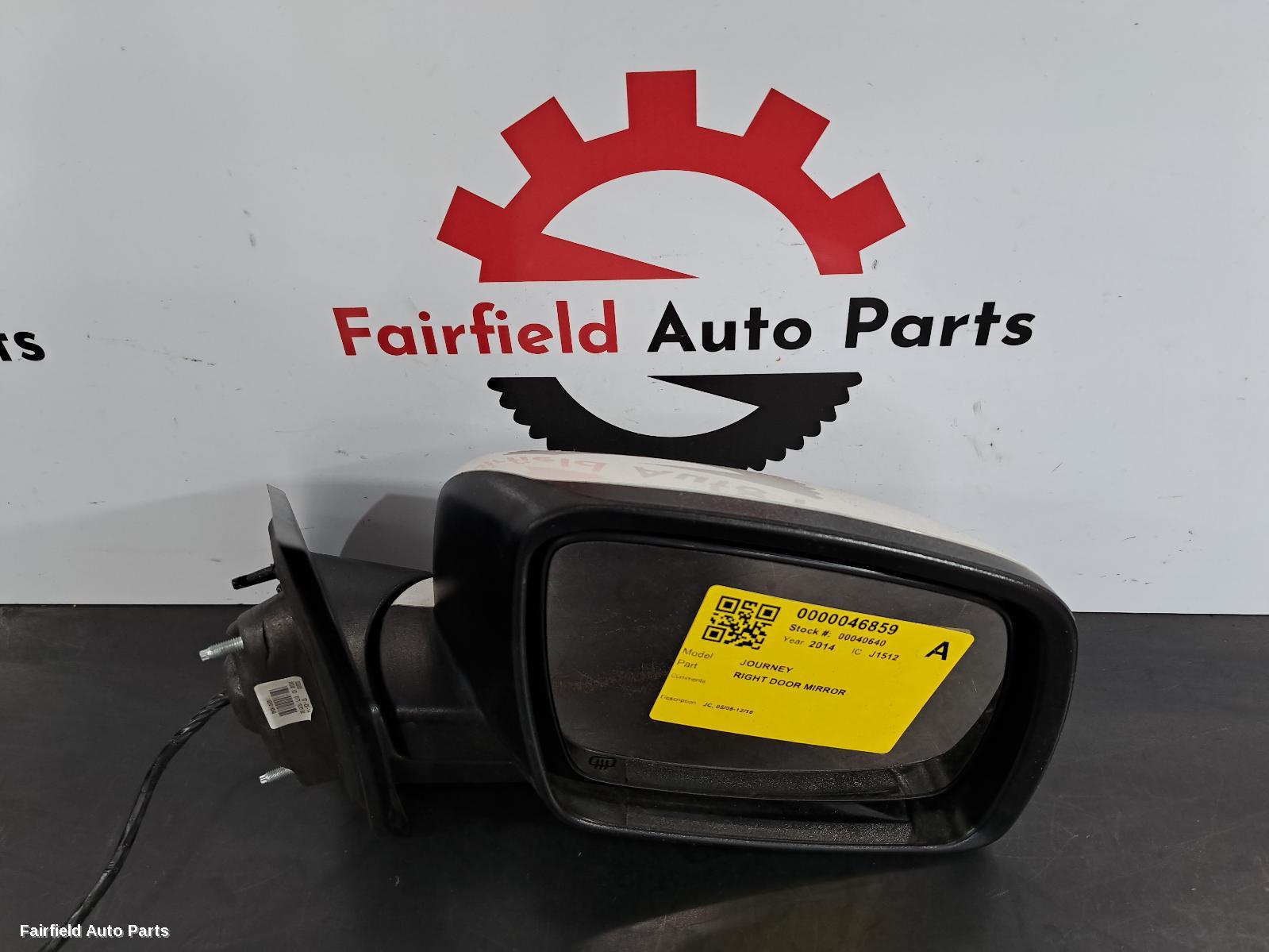 2008-2016 Dodge Journey Right Door Mirror