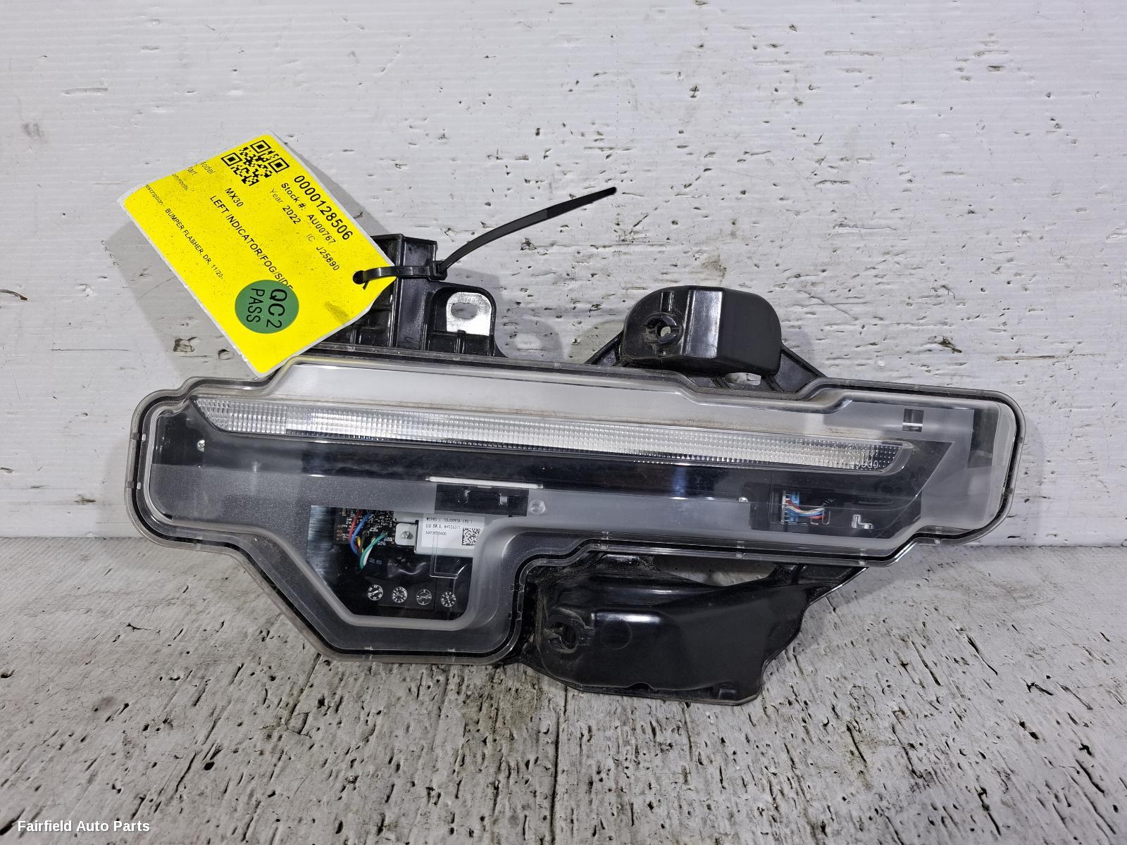 2020-2023 Mazda Mx30 Left Indicator Fog Side