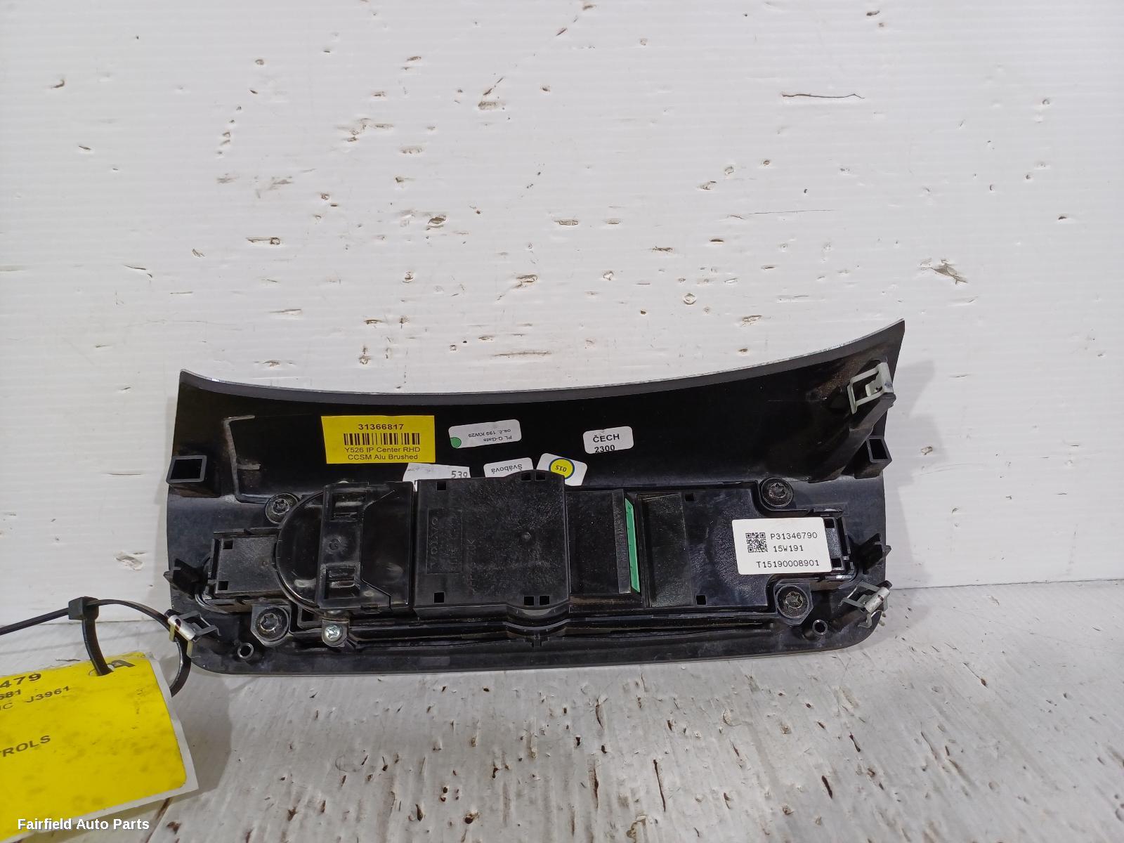 2015-2026 Volvo Xc90 Heater Ac Controls
