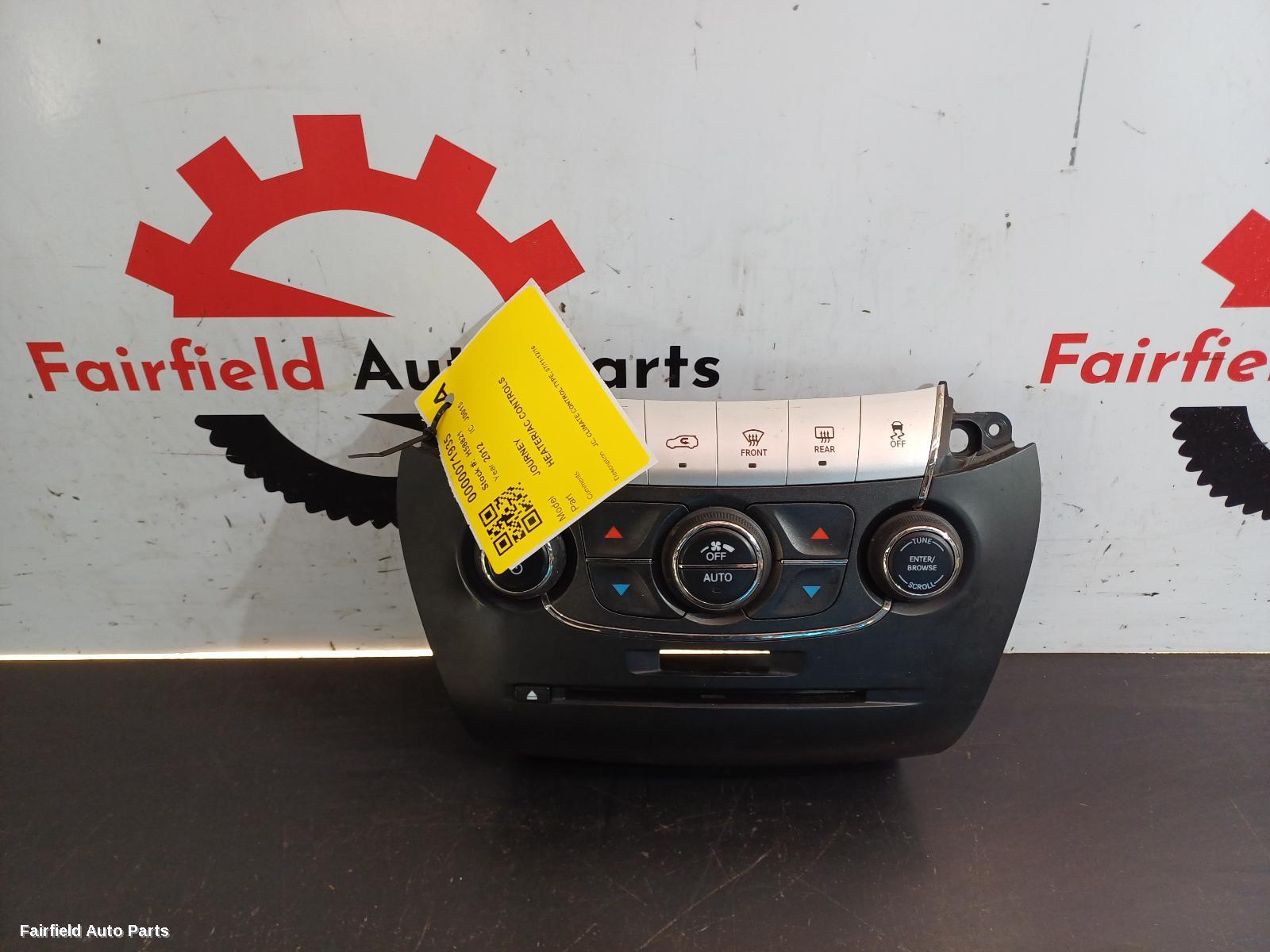 2011-2016 Dodge Journey Heater Ac Controls