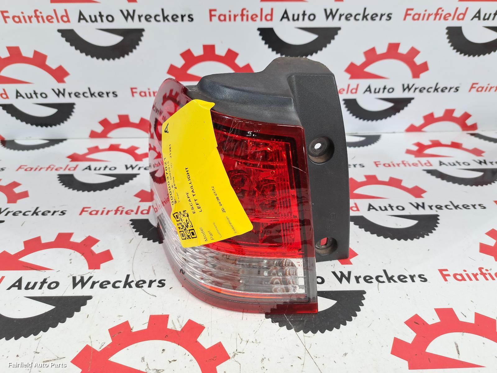 2008-2012 Ford Escape Left Taillight