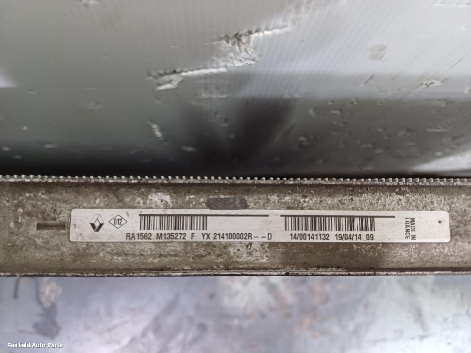 2011-2016 Renault Megane Radiator