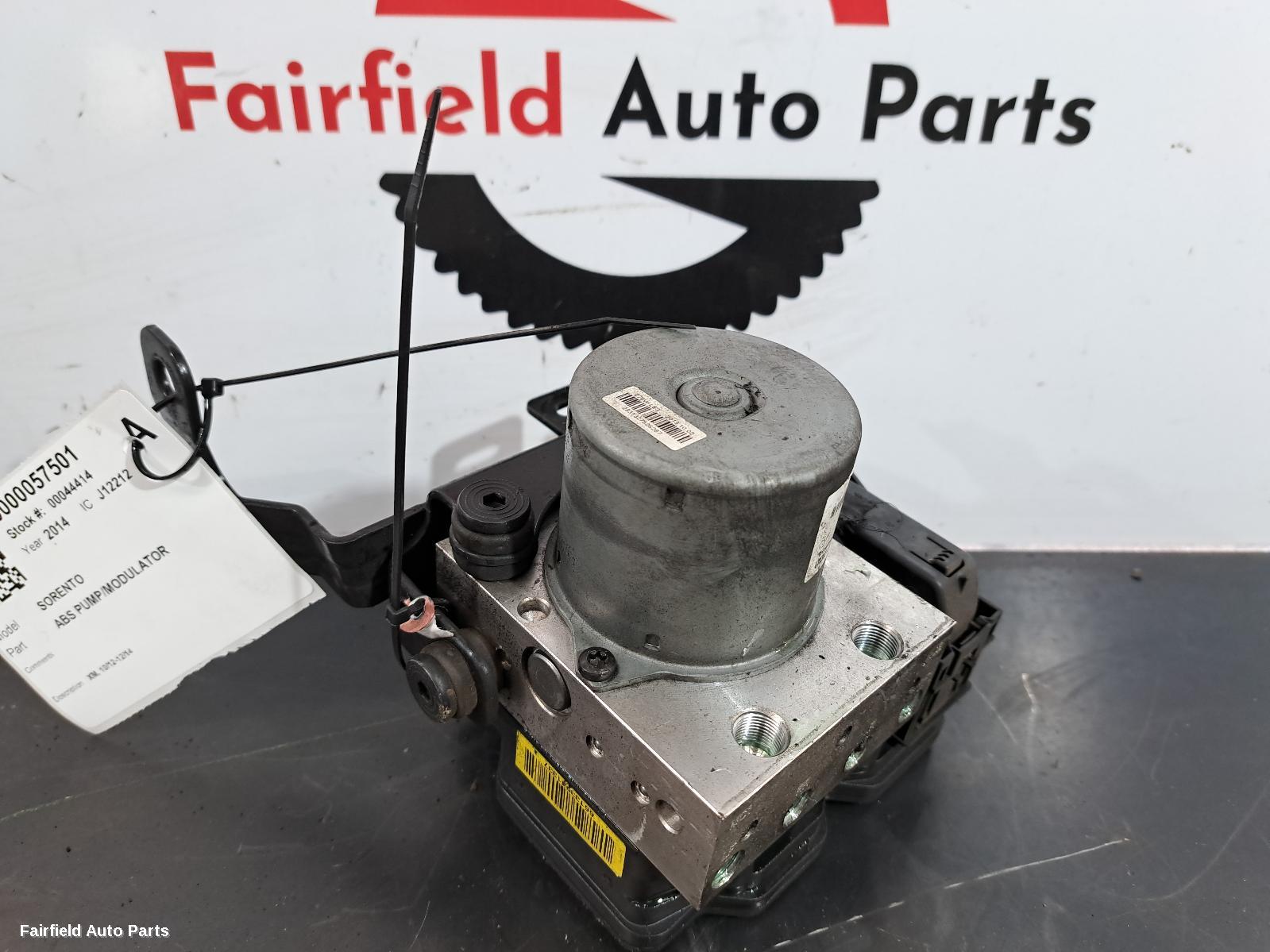 2012-2014 Kia Sorento Abs Pump Modulator