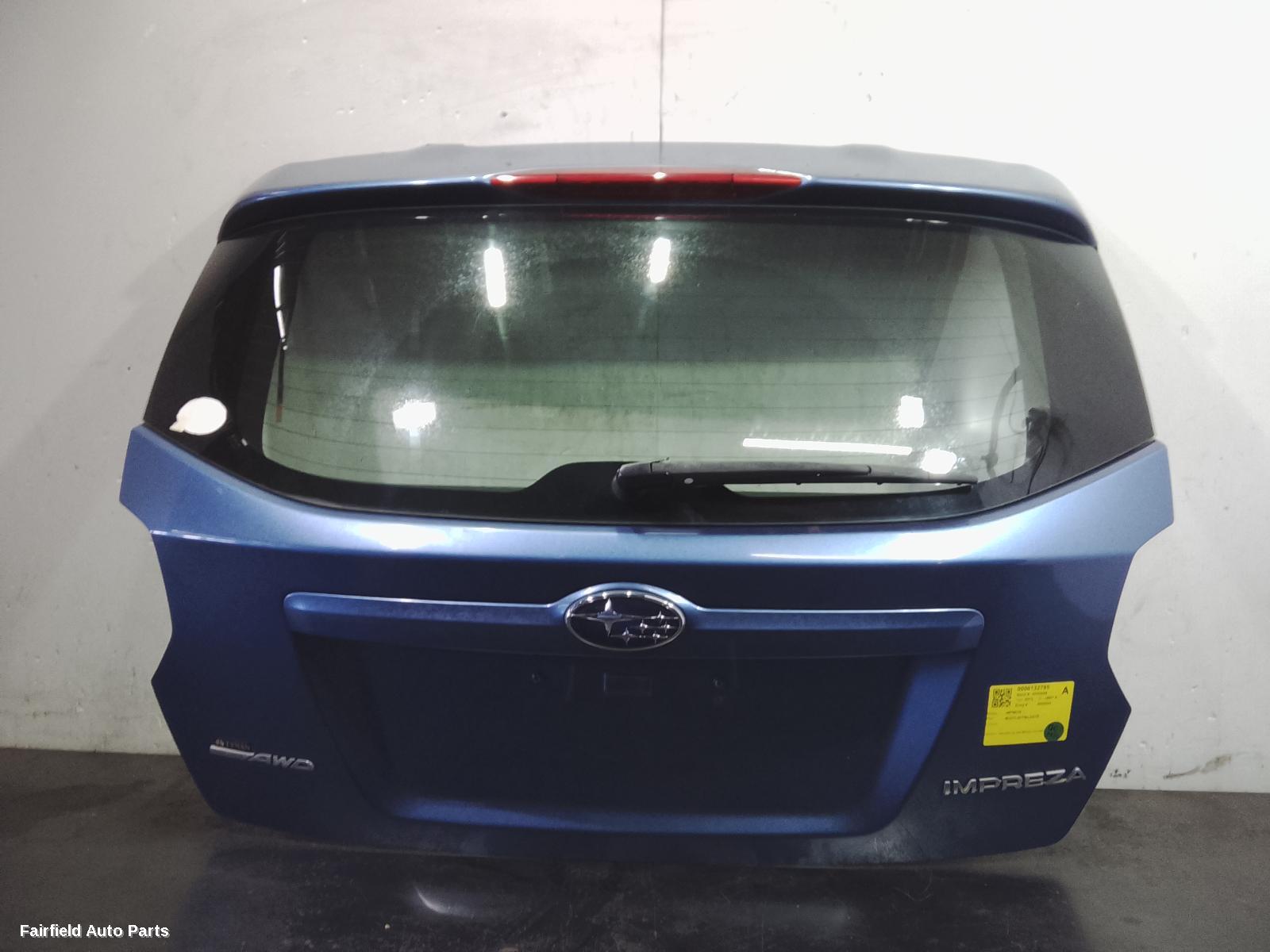 2011-2017 Subaru Impreza Bootlid Tailgate