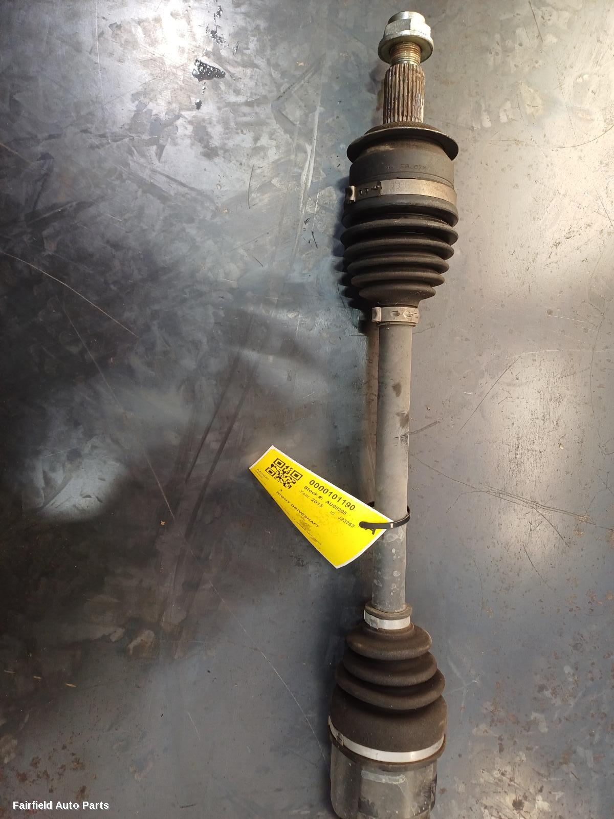 2013-2019 Mazda 3 Right Driveshaft