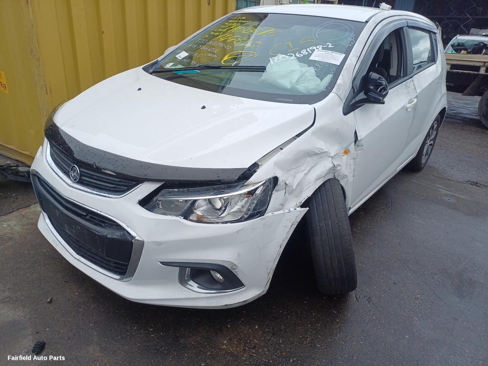 2018 Holden Barina Bootlid Tailgate
