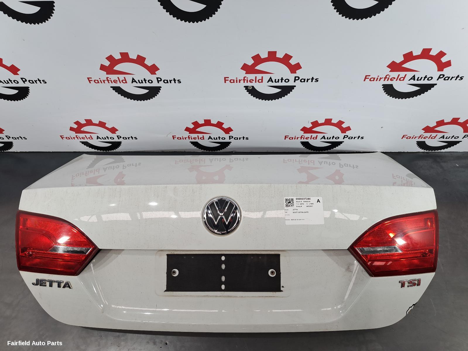 2011-2014 Volkswagen Jetta Bootlid Tailgate