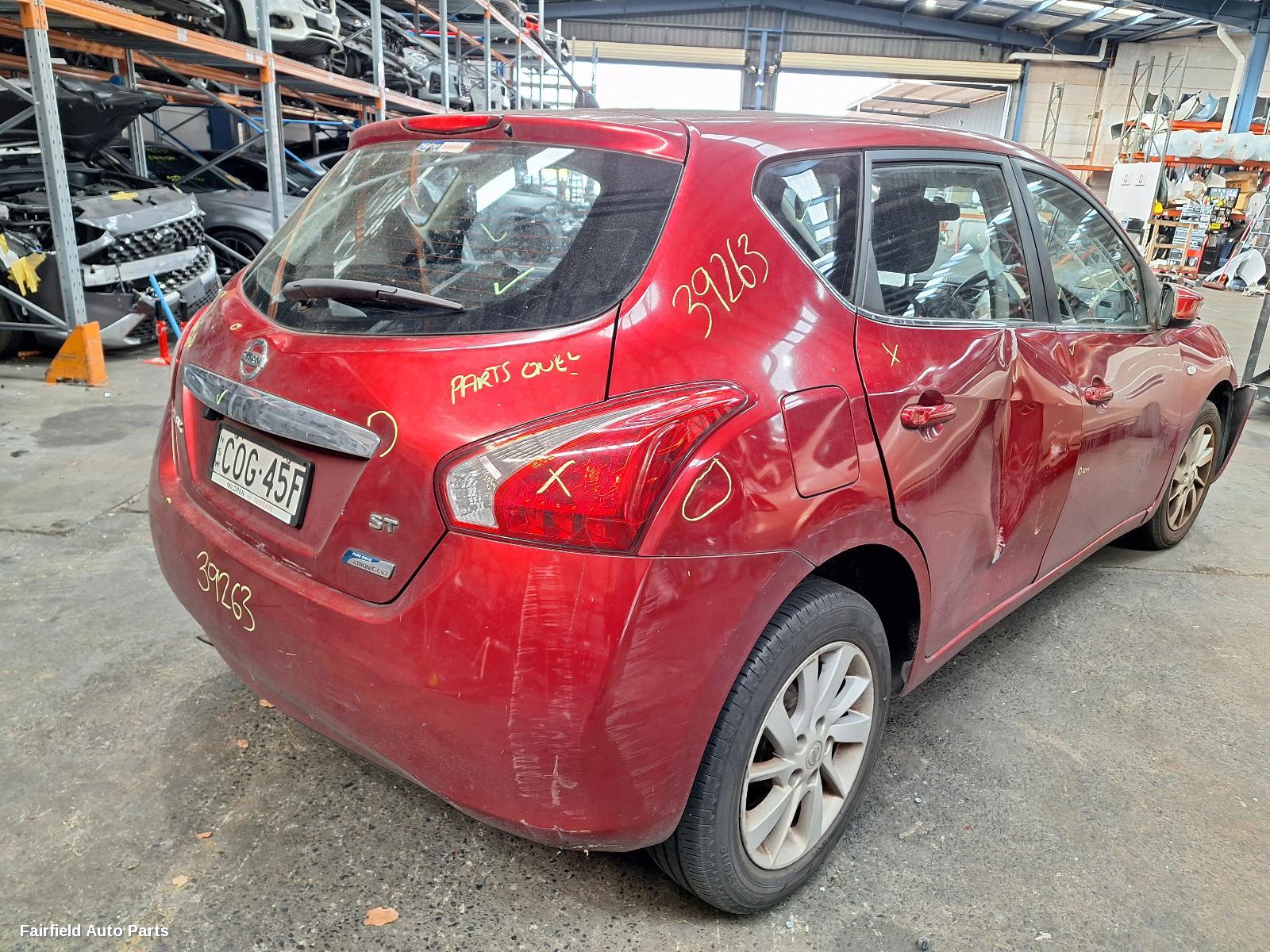 2013 Nissan Pulsar Left Taillight