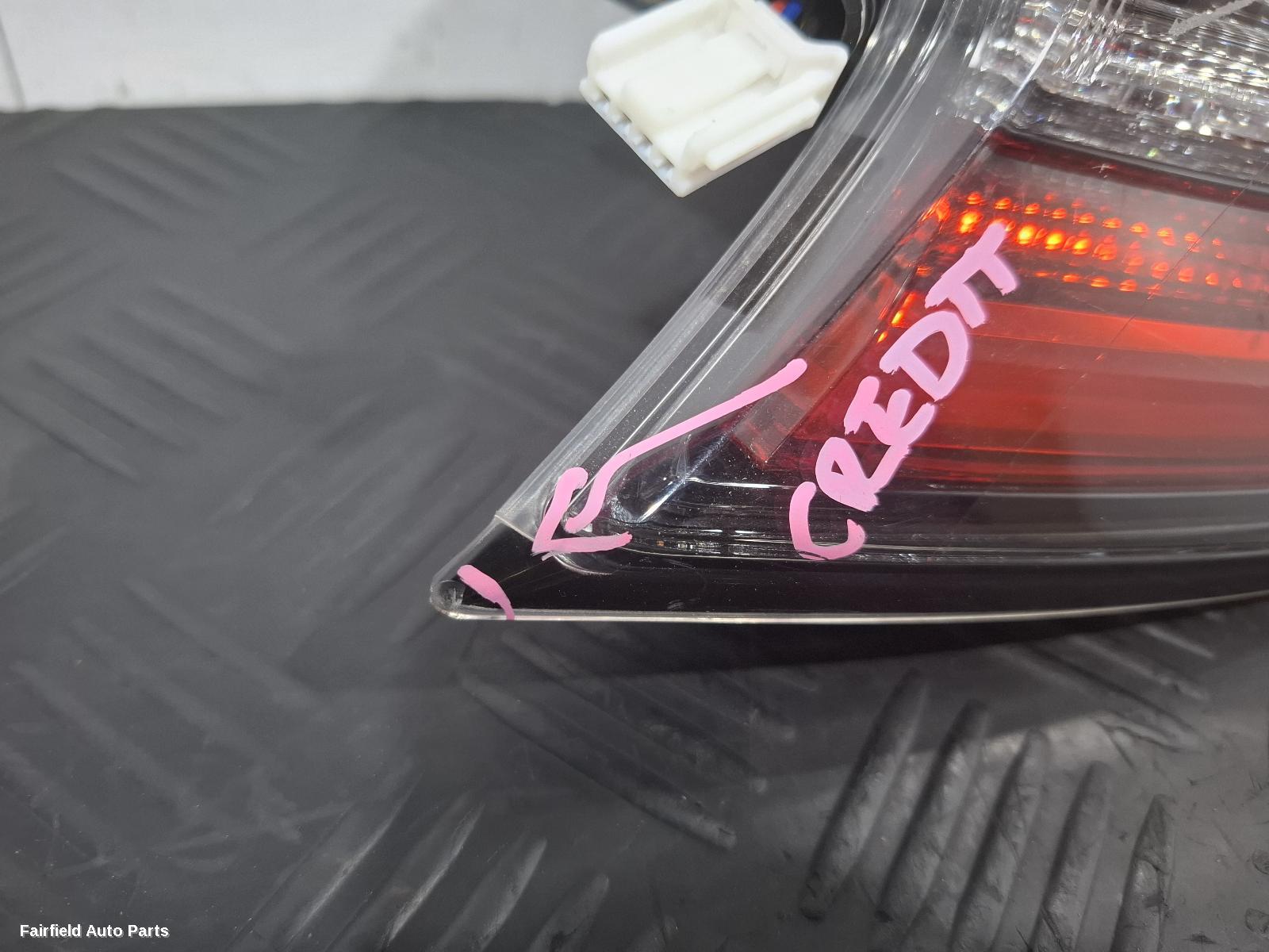 2018-2022 Toyota Corolla Right Taillight
