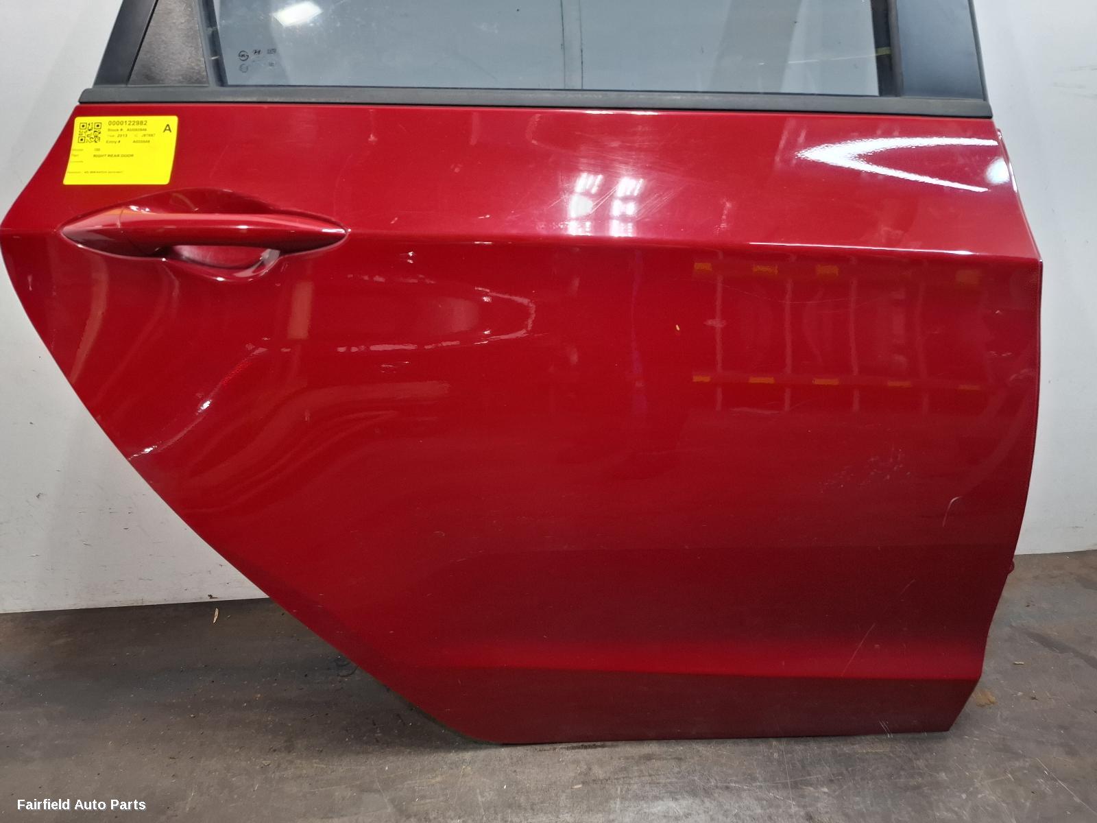 2012-2017 Hyundai I30 Right Rear Door Sliding