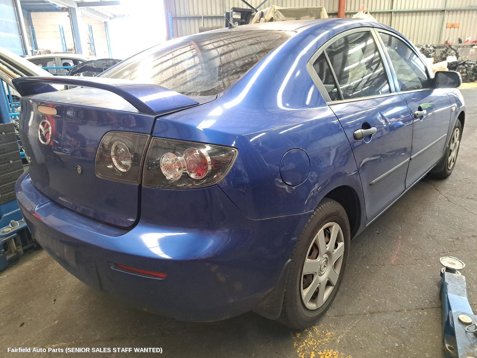 2007 Mazda 3 Bootlid Tailgate