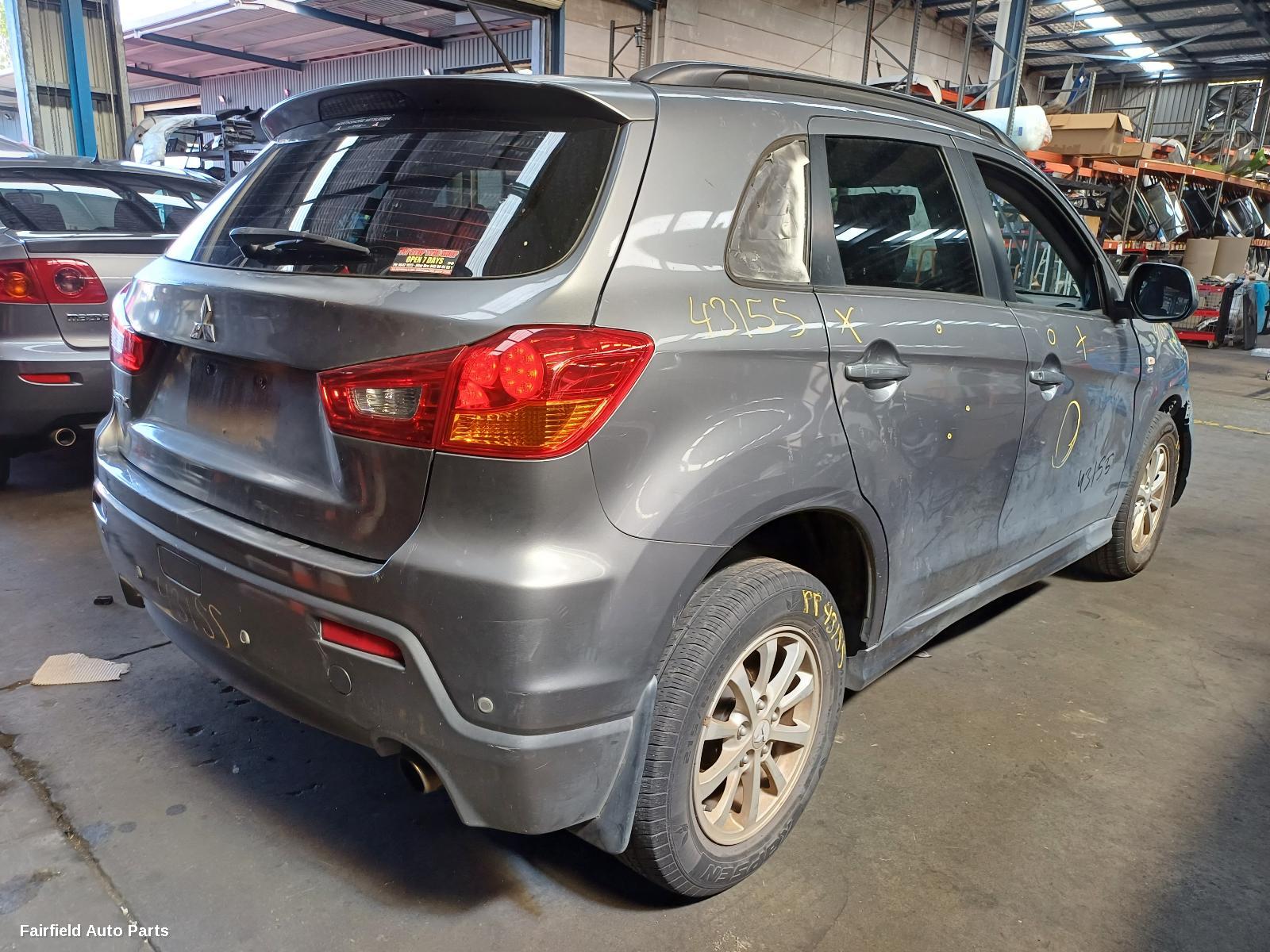 2012 Mitsubishi Asx Bootlid Tailgate