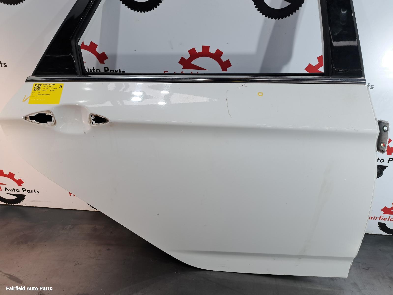 2011-2019 Hyundai I40 Right Rear Door Sliding