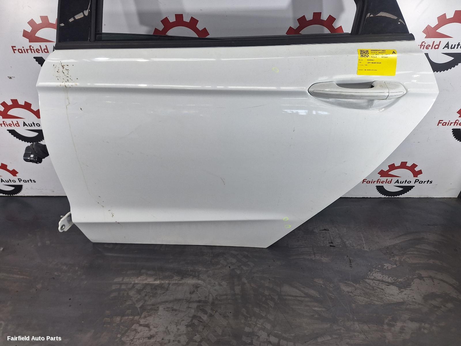 2014-2020 Ford Mondeo Left Rear Door Sliding