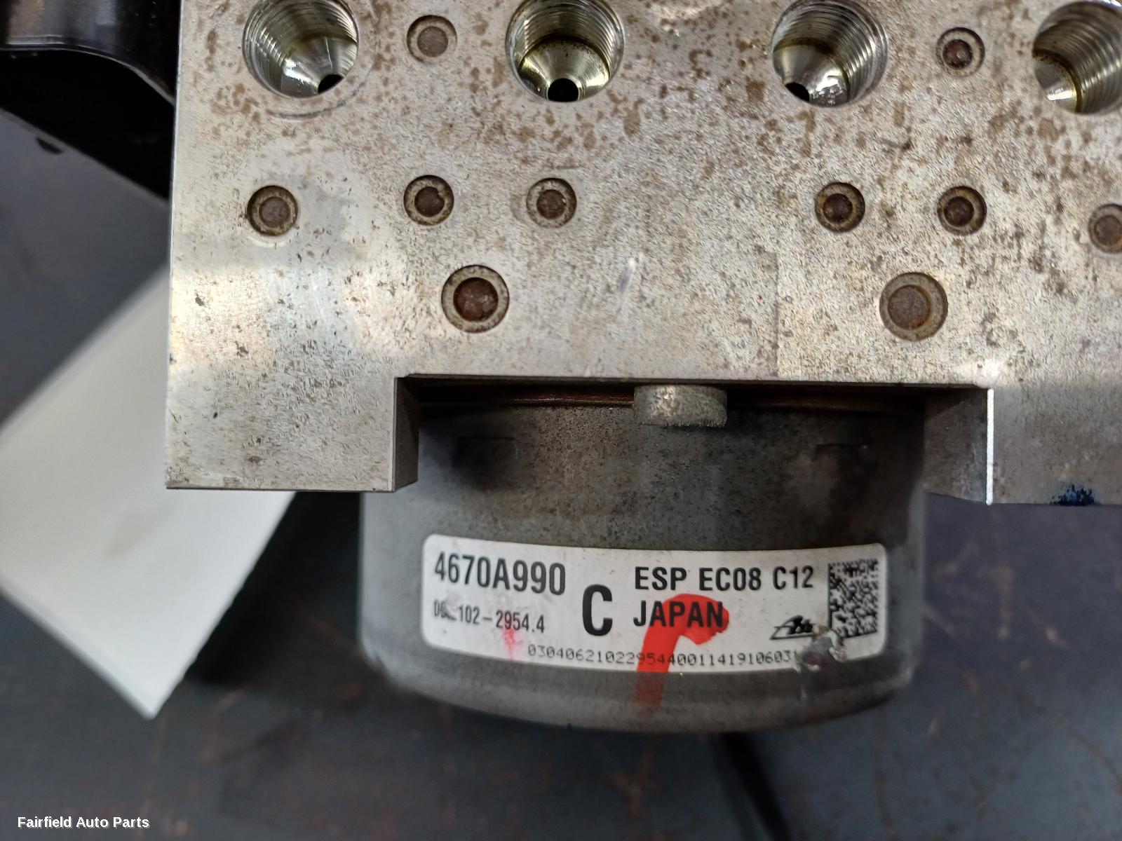 2012-2015 Mitsubishi Outlander Abs Pump Modulator