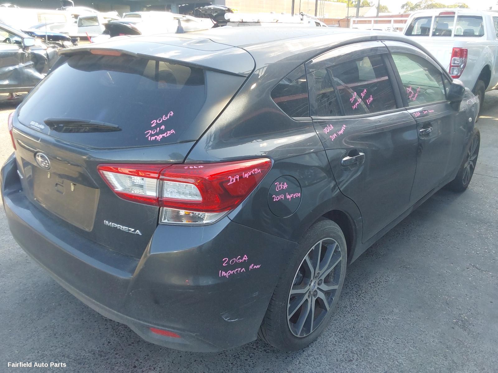 2019 Subaru Impreza Air Flow Meter