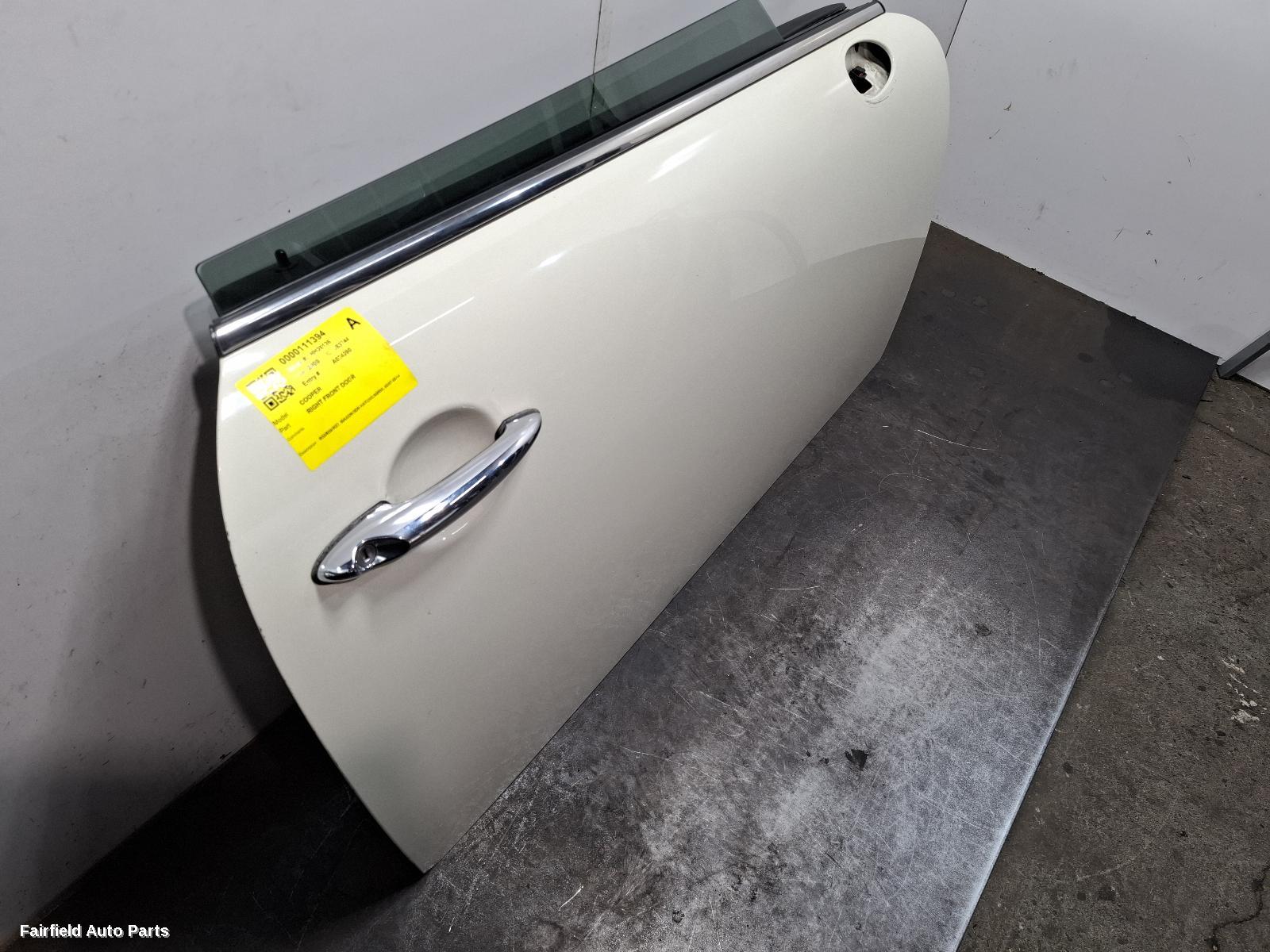2007-2014 Mini Cooper Right Front Door