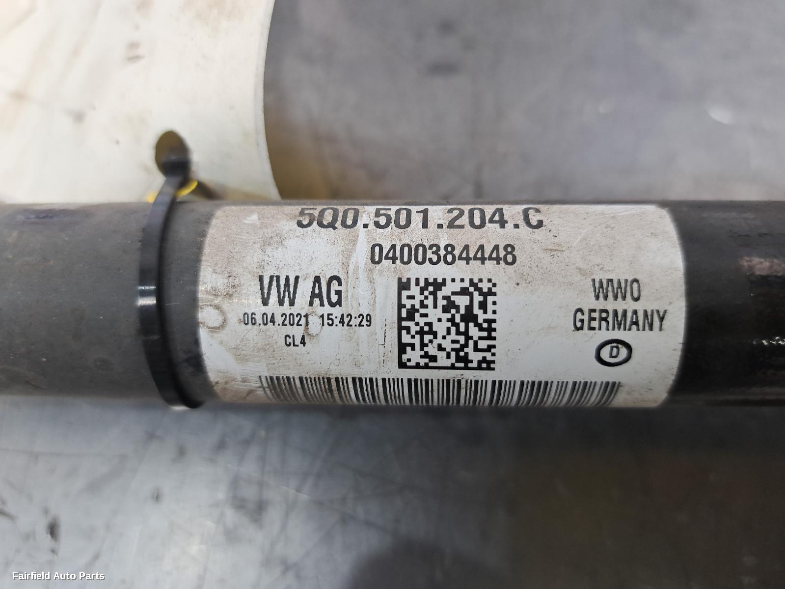 2016-2025 Audi Q2 Right Driveshaft