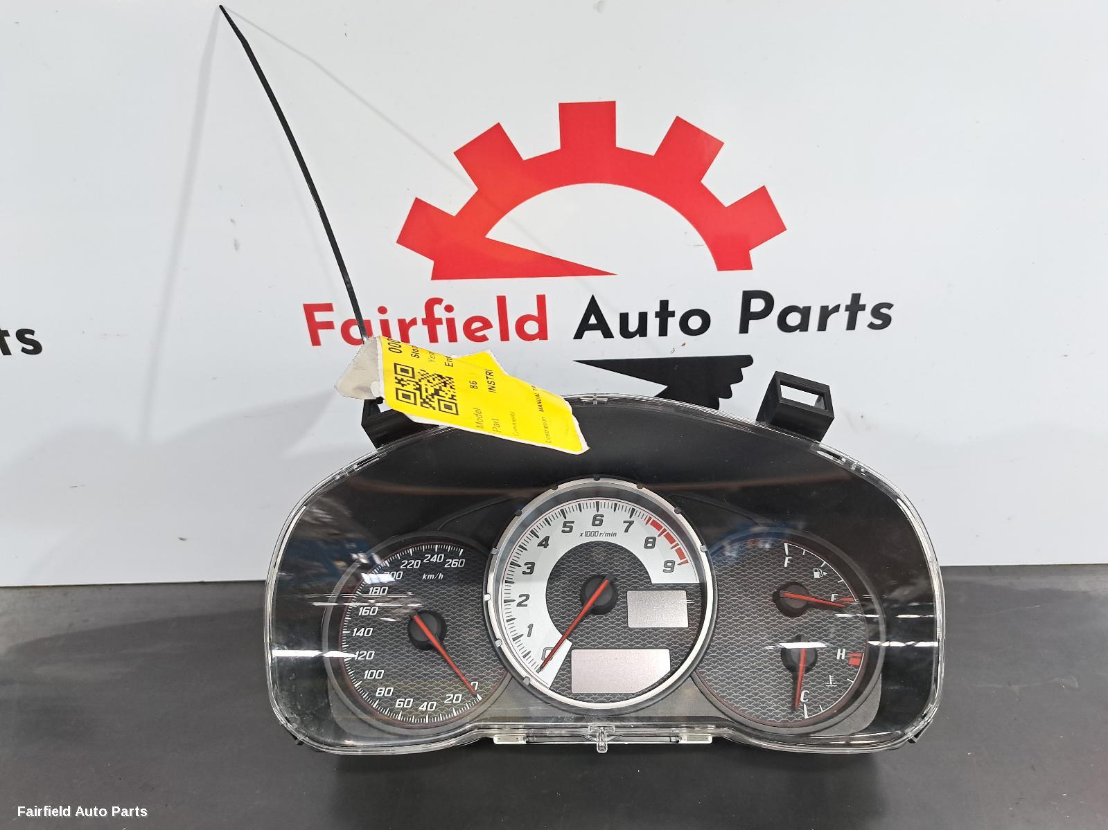 2012-2016 Toyota 86 Instrument Cluster
