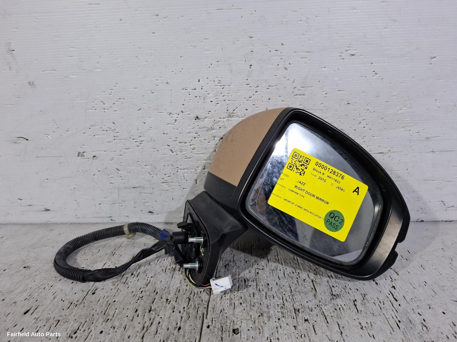 2014-2020 Honda Jazz Right Door Mirror