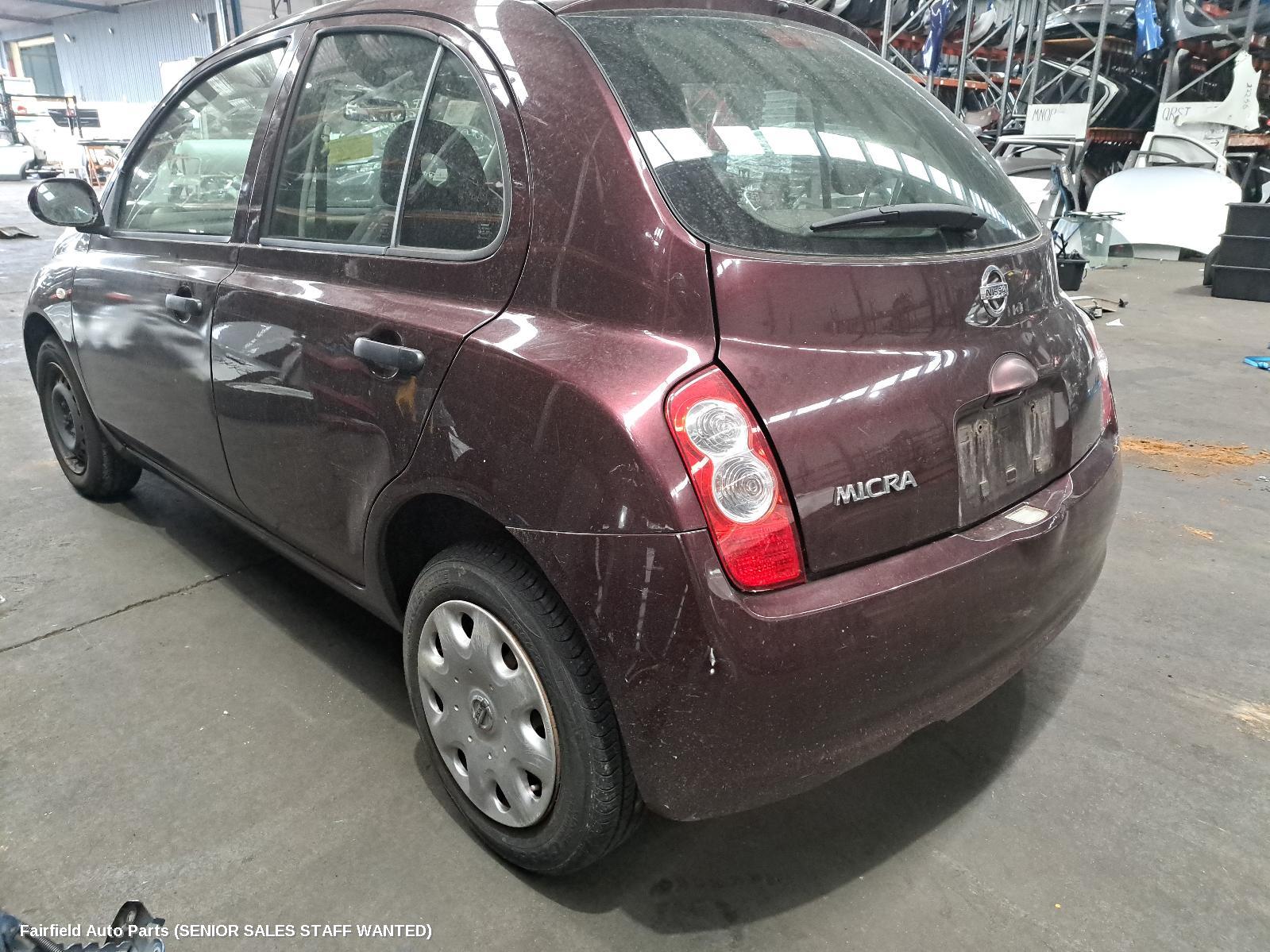 2010 Nissan Micra Left Headlamp