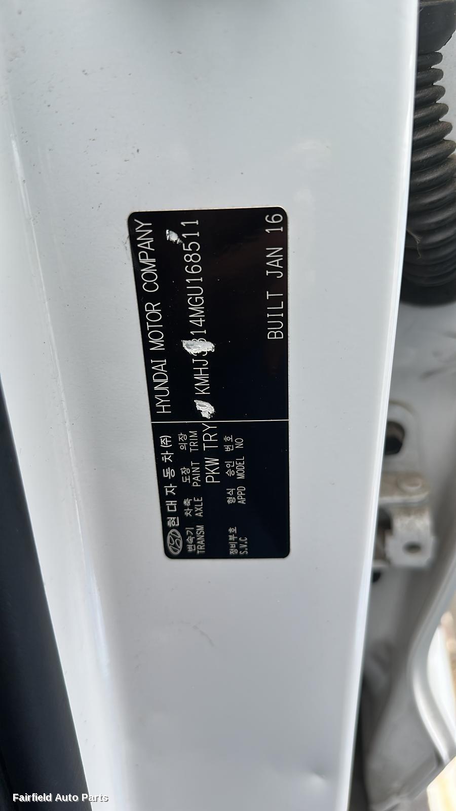 2016 Hyundai Tucson Combination Switch