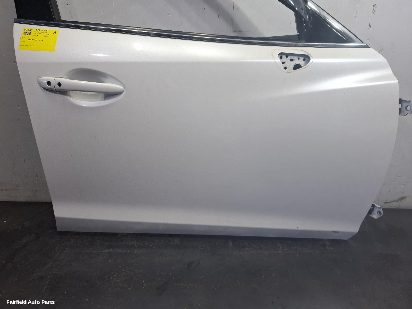 2012-2024 Mazda 6 Right Front Door
