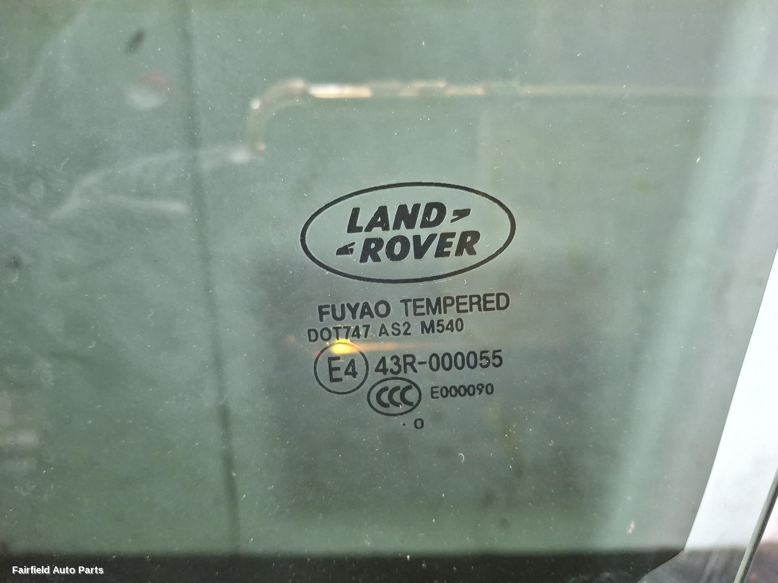 2007-2014 Land Rover Freelander Left Front Door Window