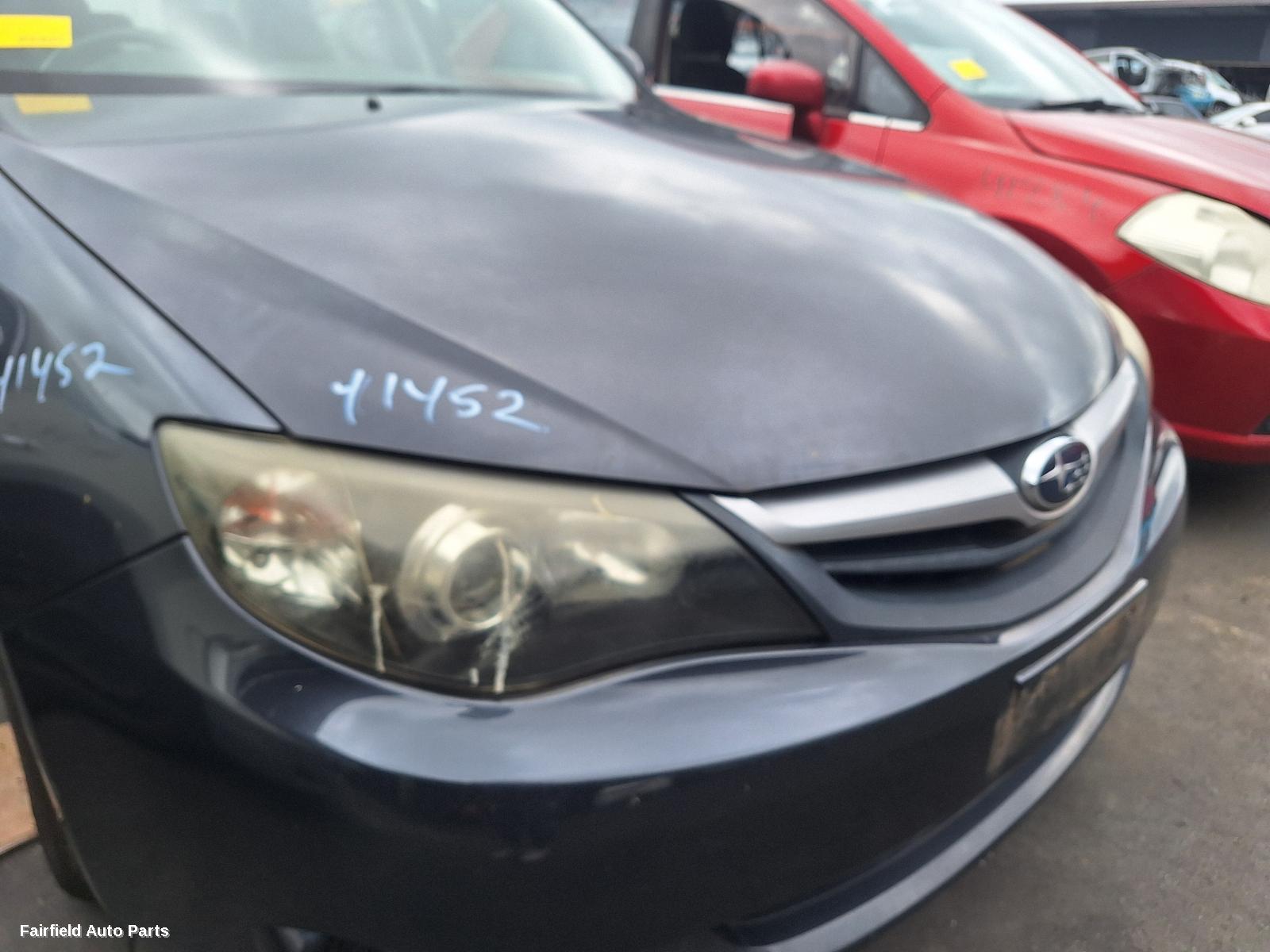 2011 Subaru Impreza Right Front Window Reg Motor