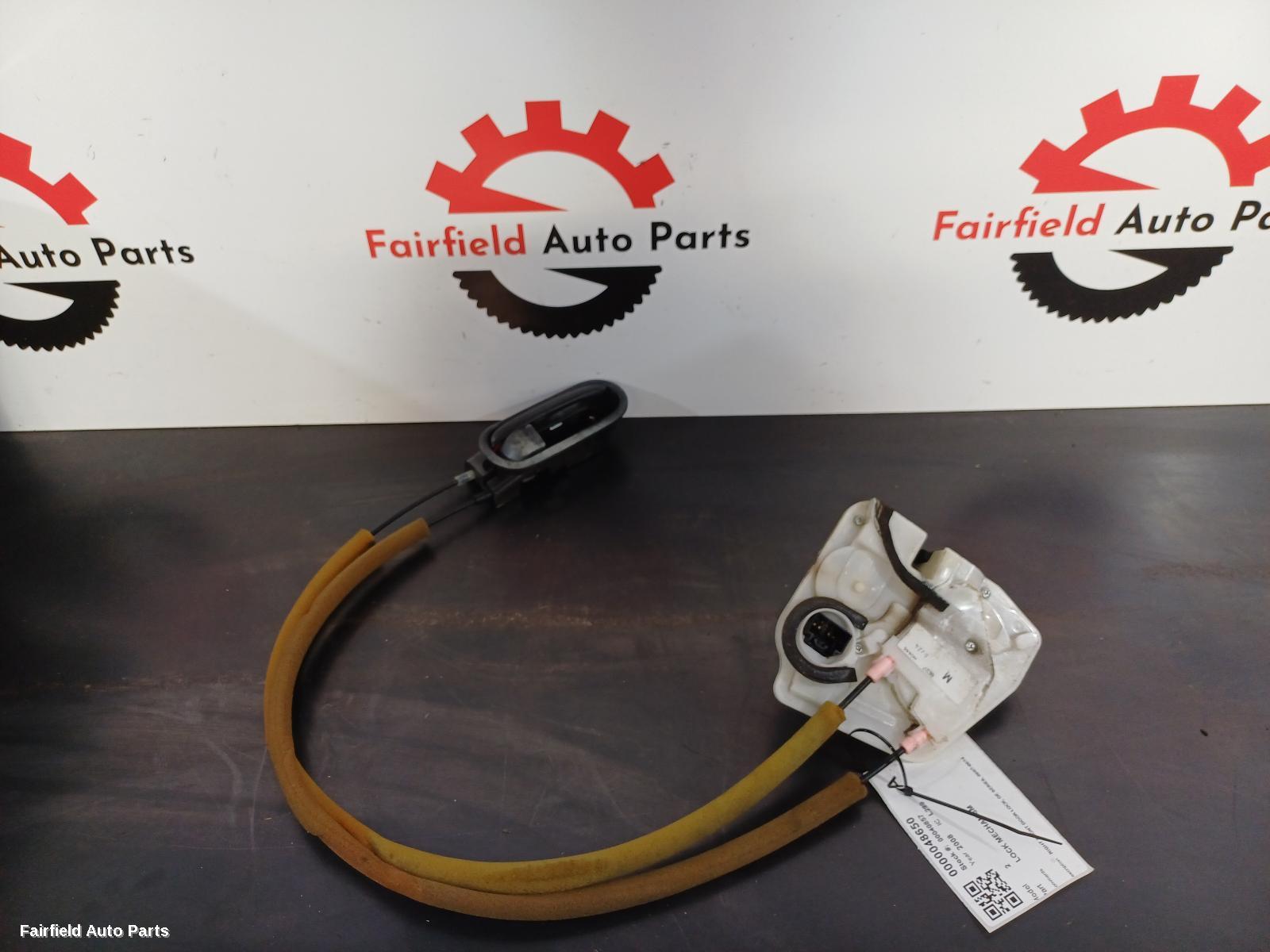 2007-2014 Mazda 2 Door Boot Gate Lock