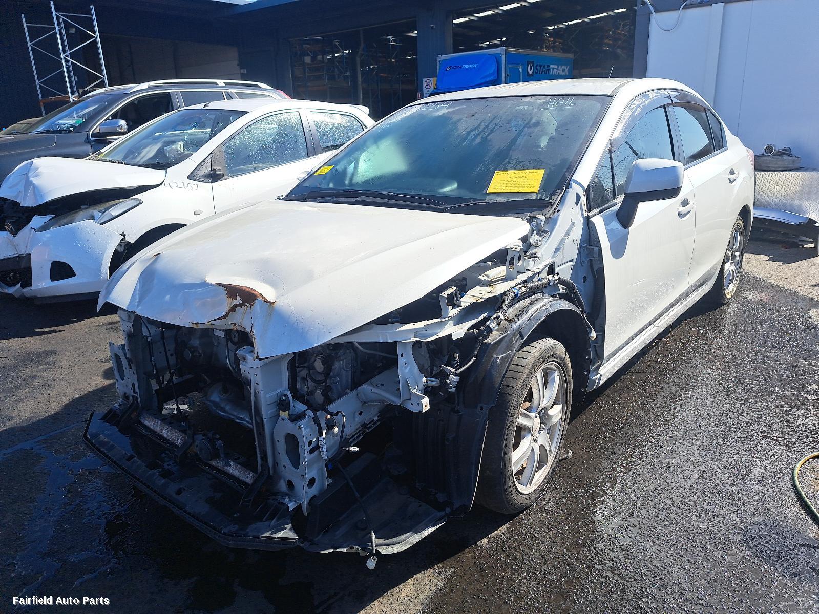2014 Subaru Impreza Right Rear Door Sliding