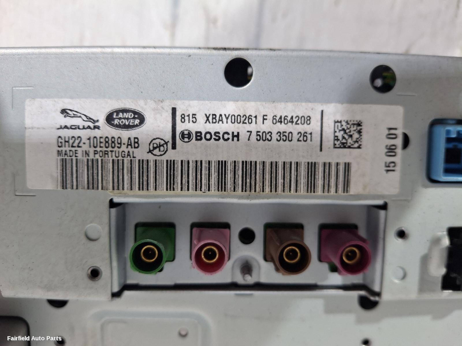 2009-2016 Land Rover Discovery Radio Cd Dvd Sat Tv