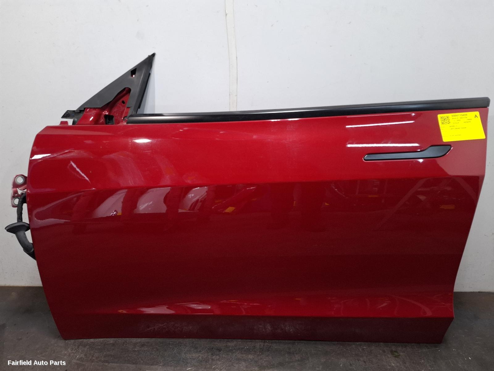 2019-2023 Tesla Model 3 Left Front Door
