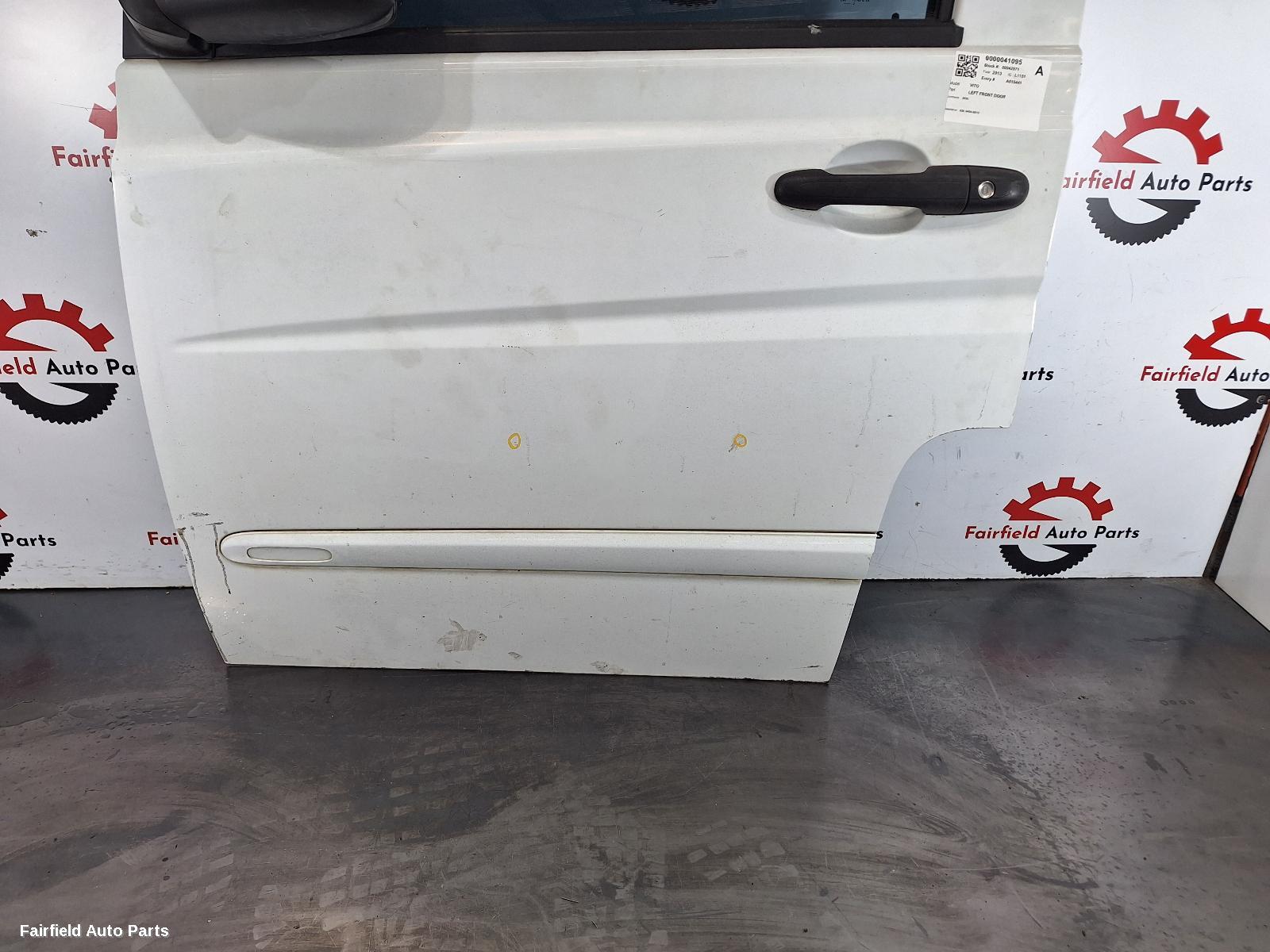 2004-2015 Mercedes Vito Left Front Door