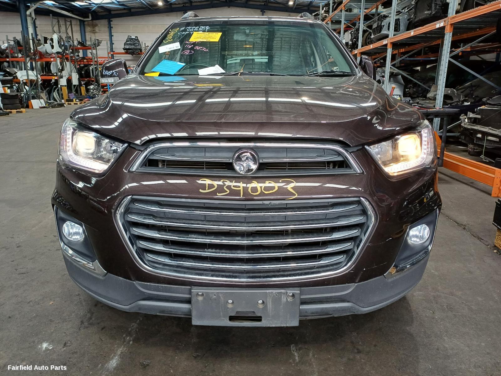 2016 Holden Captiva Sunvisor