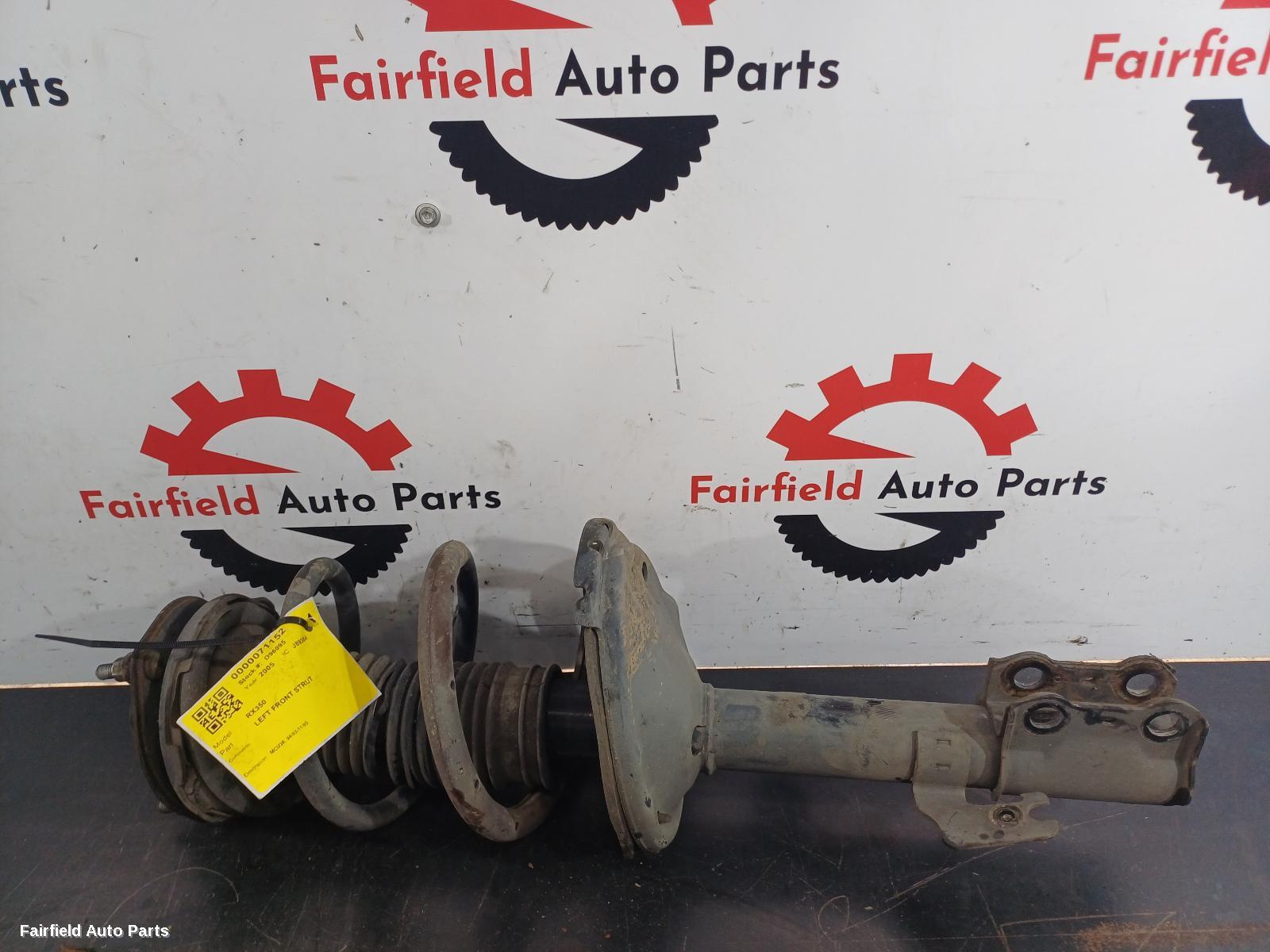 2003-2005 Lexus Rx Series Left Front Strut