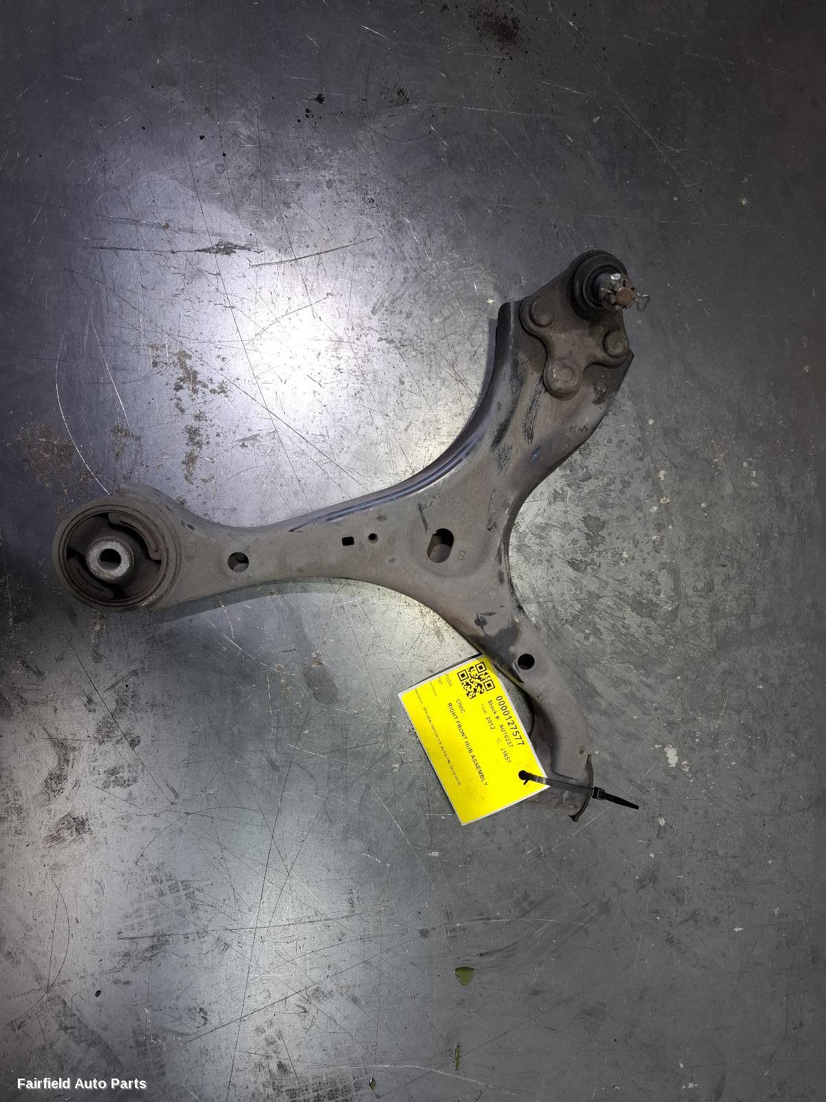 2012-2016 Honda Civic Right Front Hub Assembly