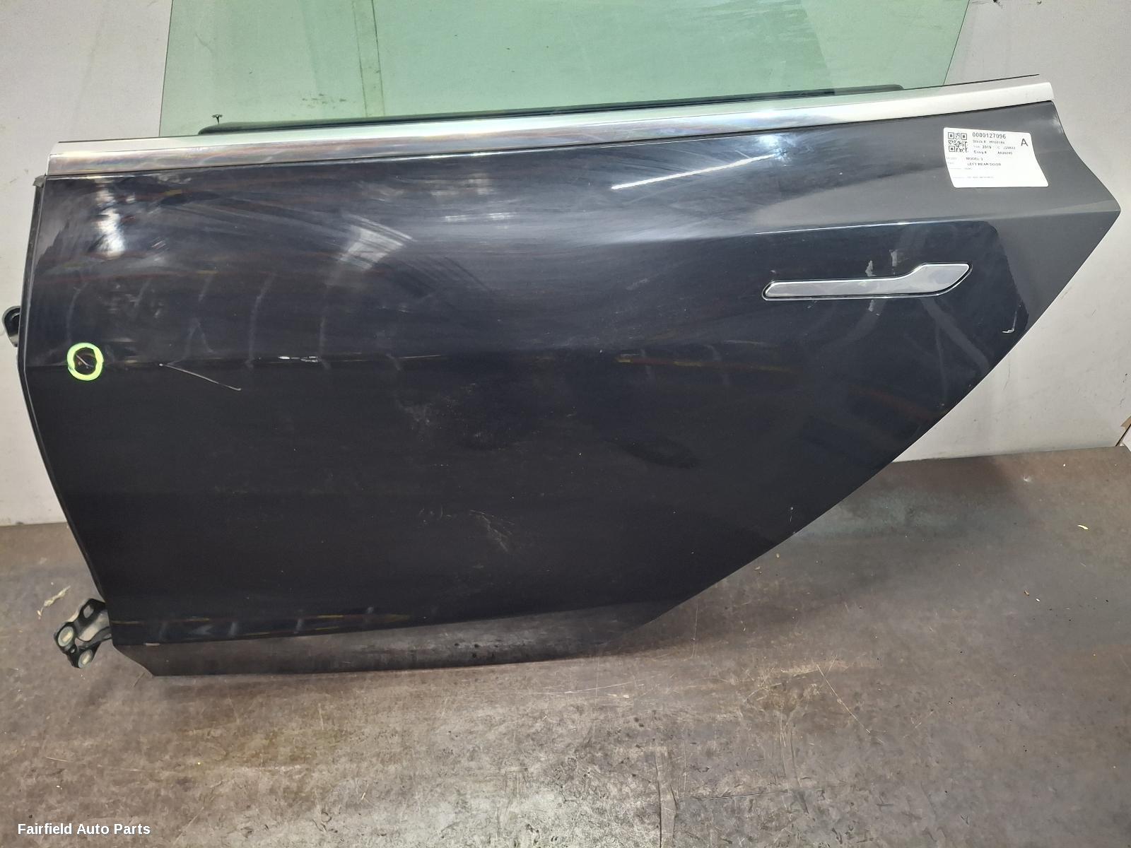 2019-2023 Tesla Model 3 Left Rear Door Sliding