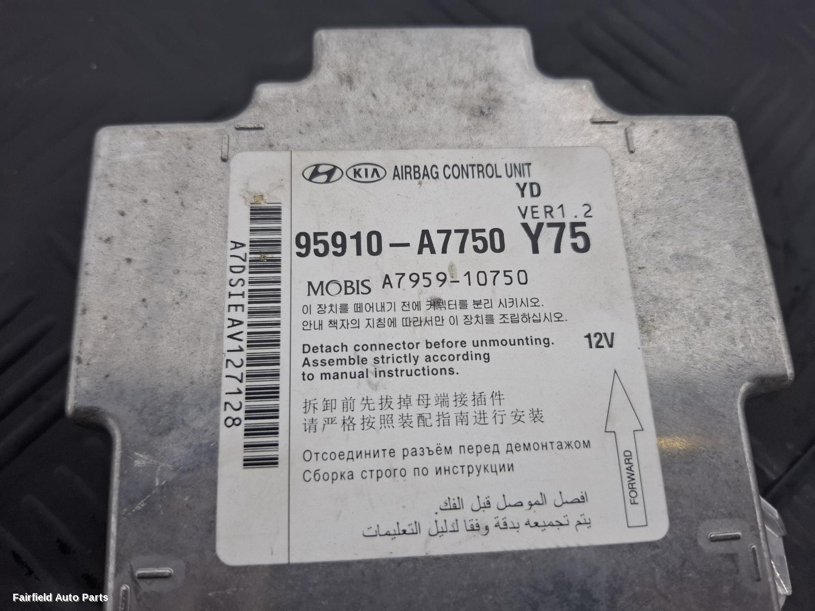 2016-2018 Kia Cerato Airbag Module Sensor