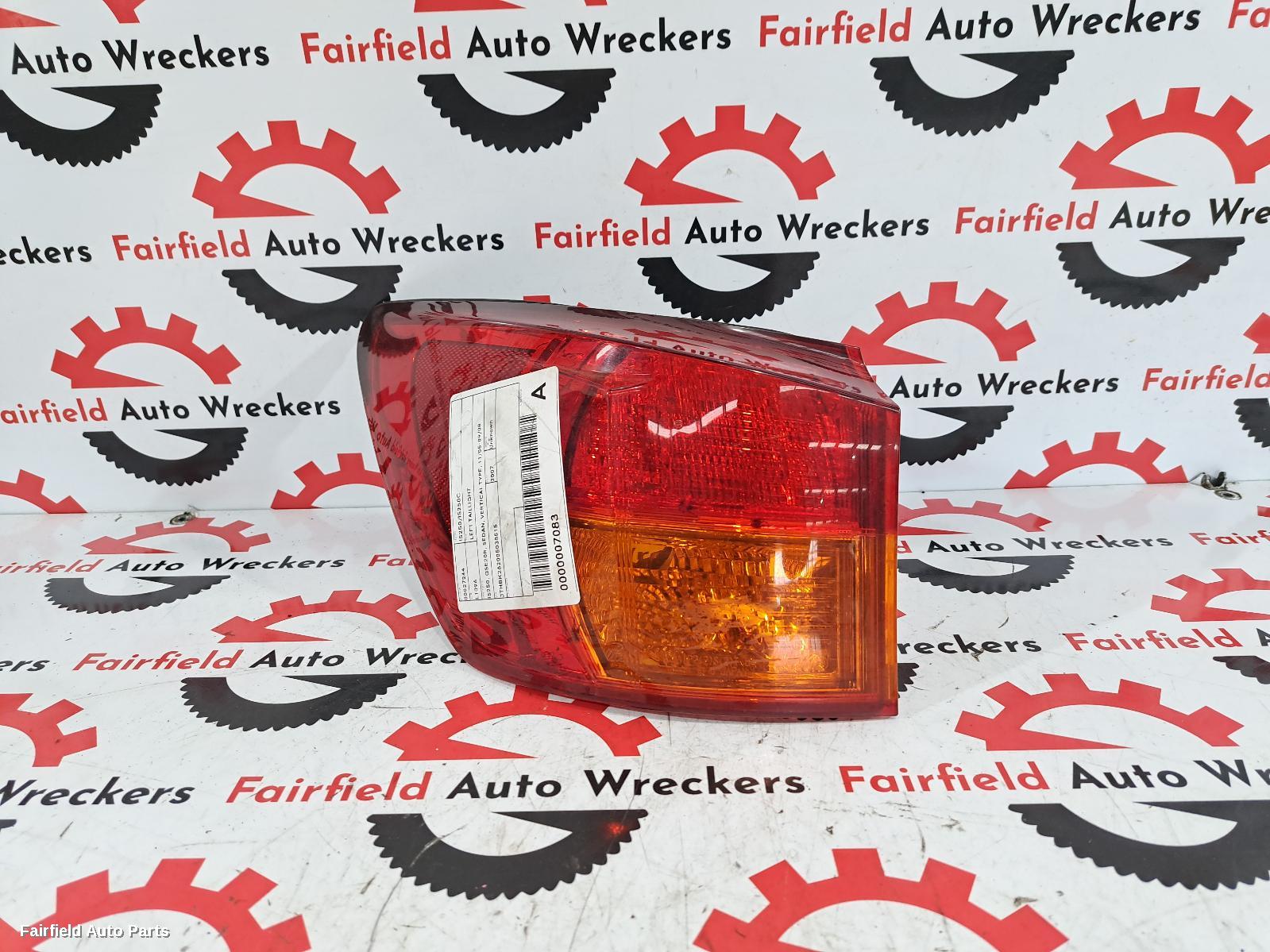 2007 Lexus Is250/is250c Left Taillight