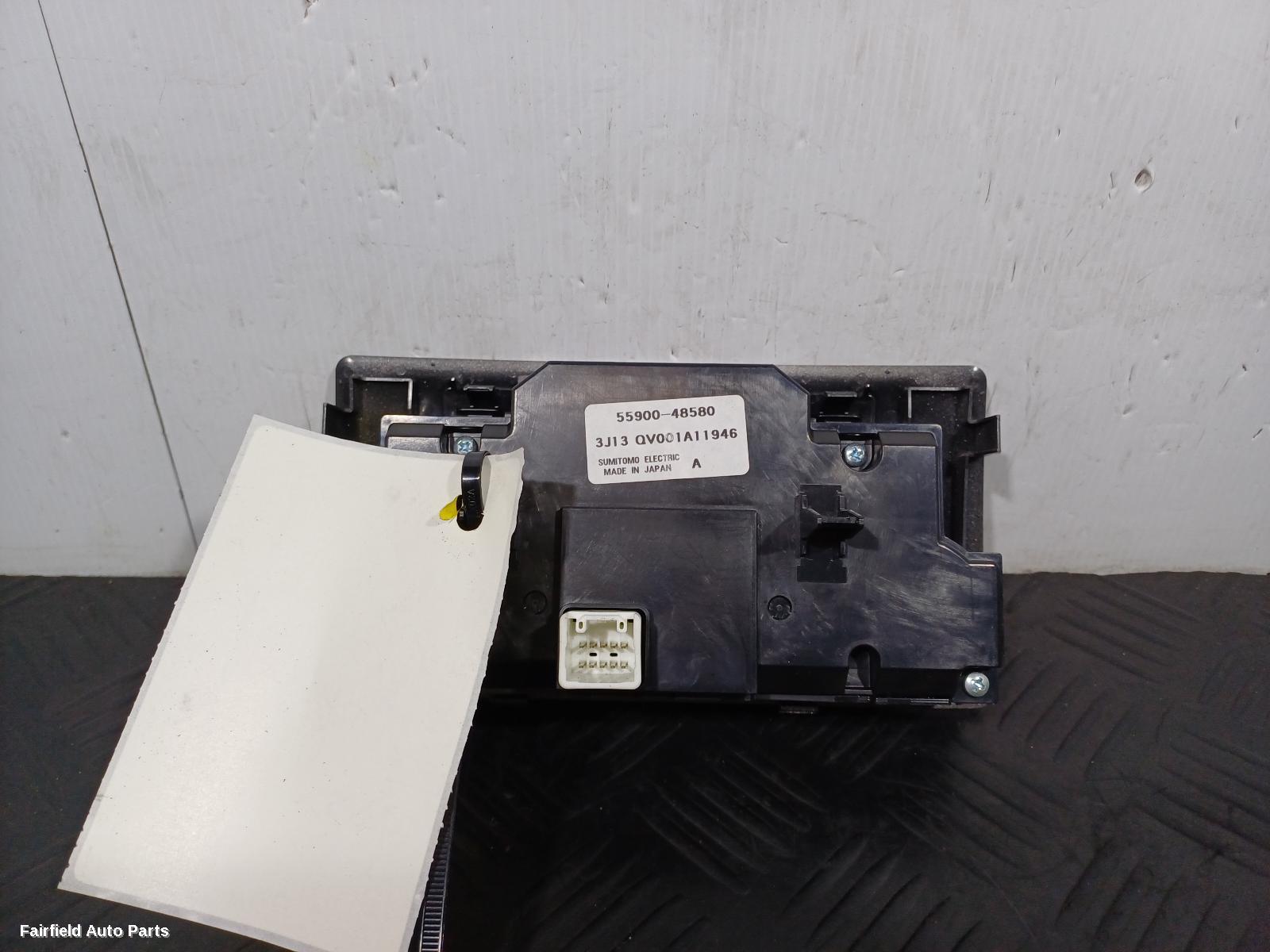 2007-2014 Toyota Kluger Heater Ac Controls