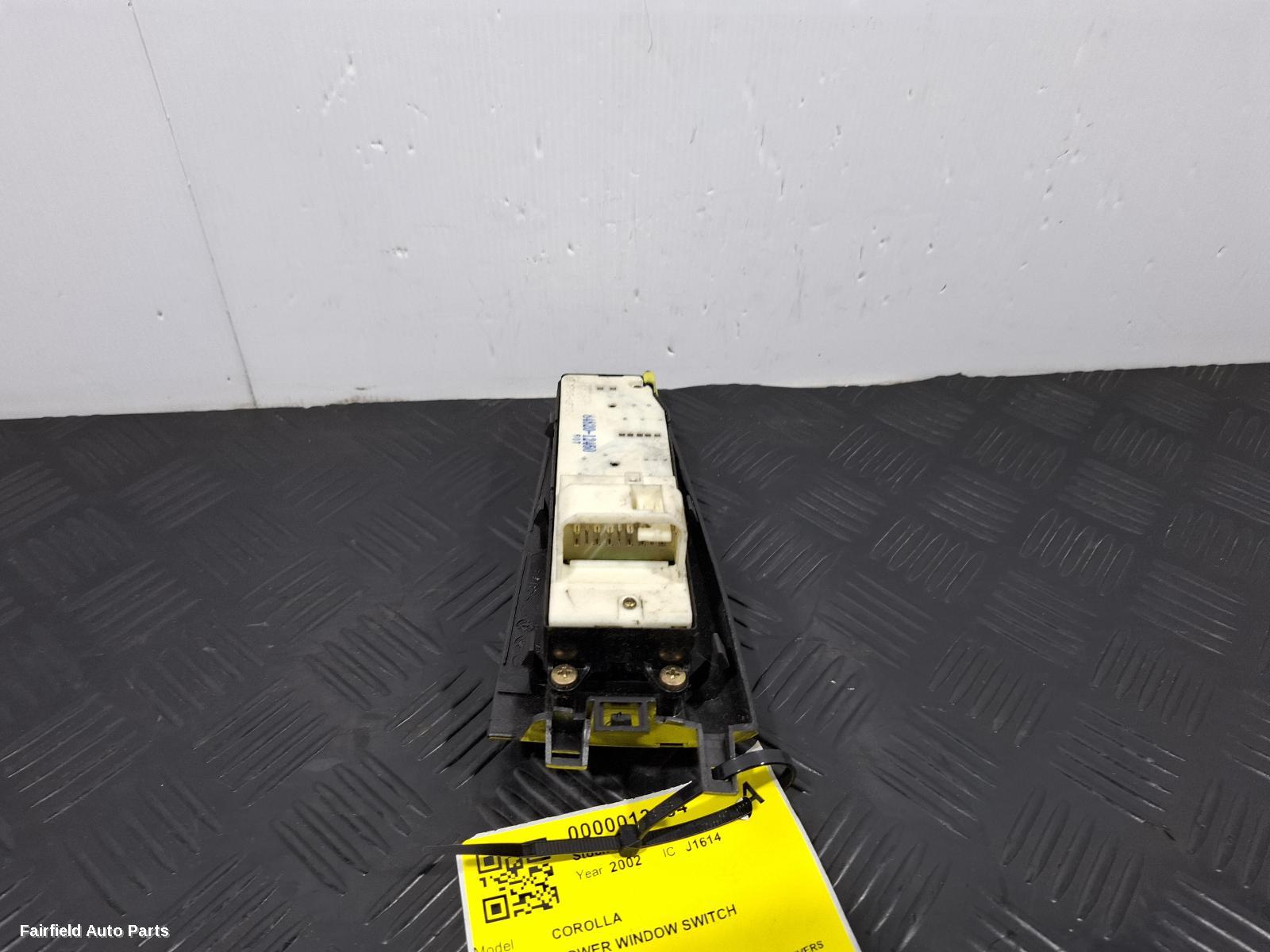2002 Toyota Corolla Pwr Dr Wind Switch