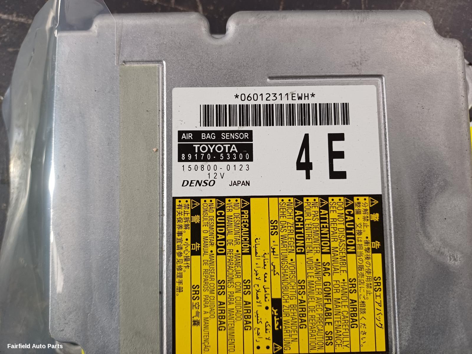 2013 Lexus Is Series Airbag Module Sensor