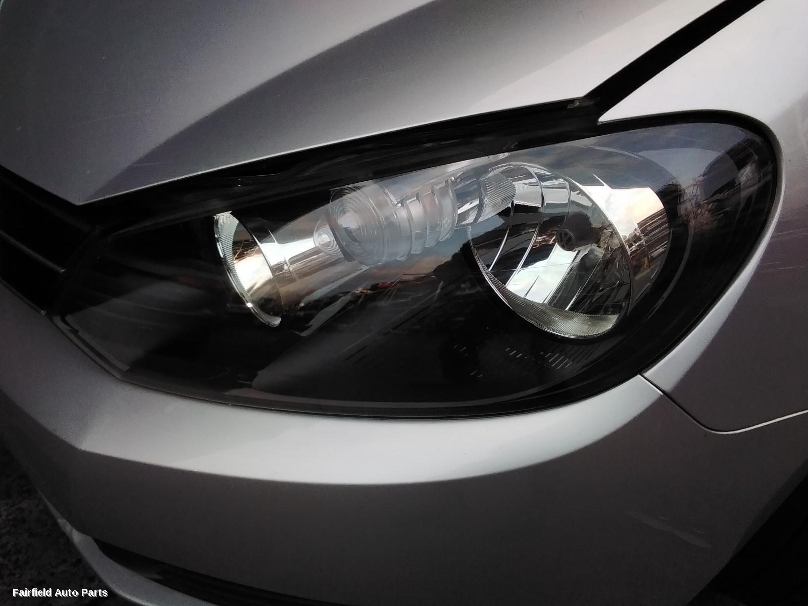 2009 Volkswagen Golf Left Headlamp