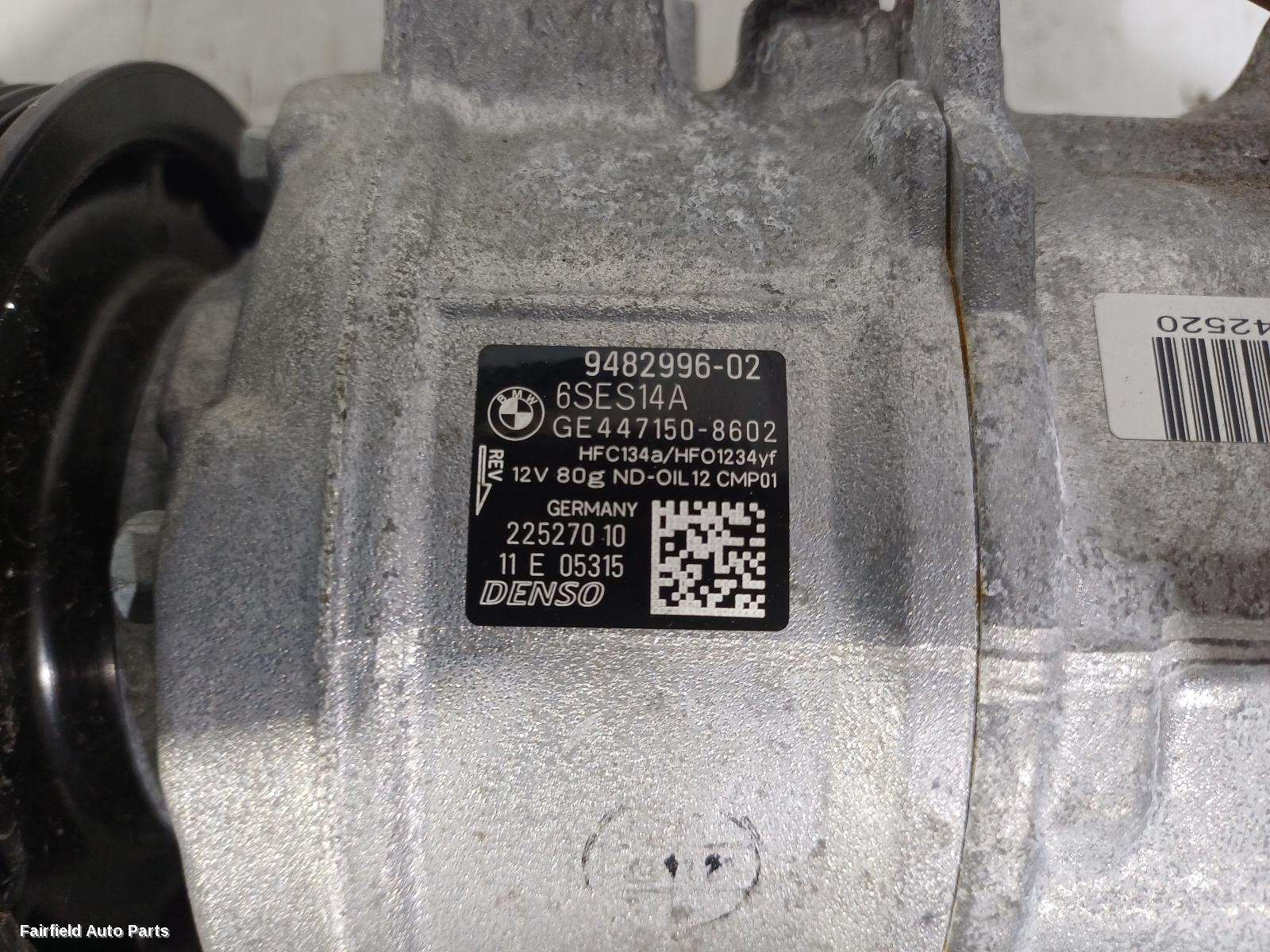 2021-2024 Bmw 4 Series A C Compressor