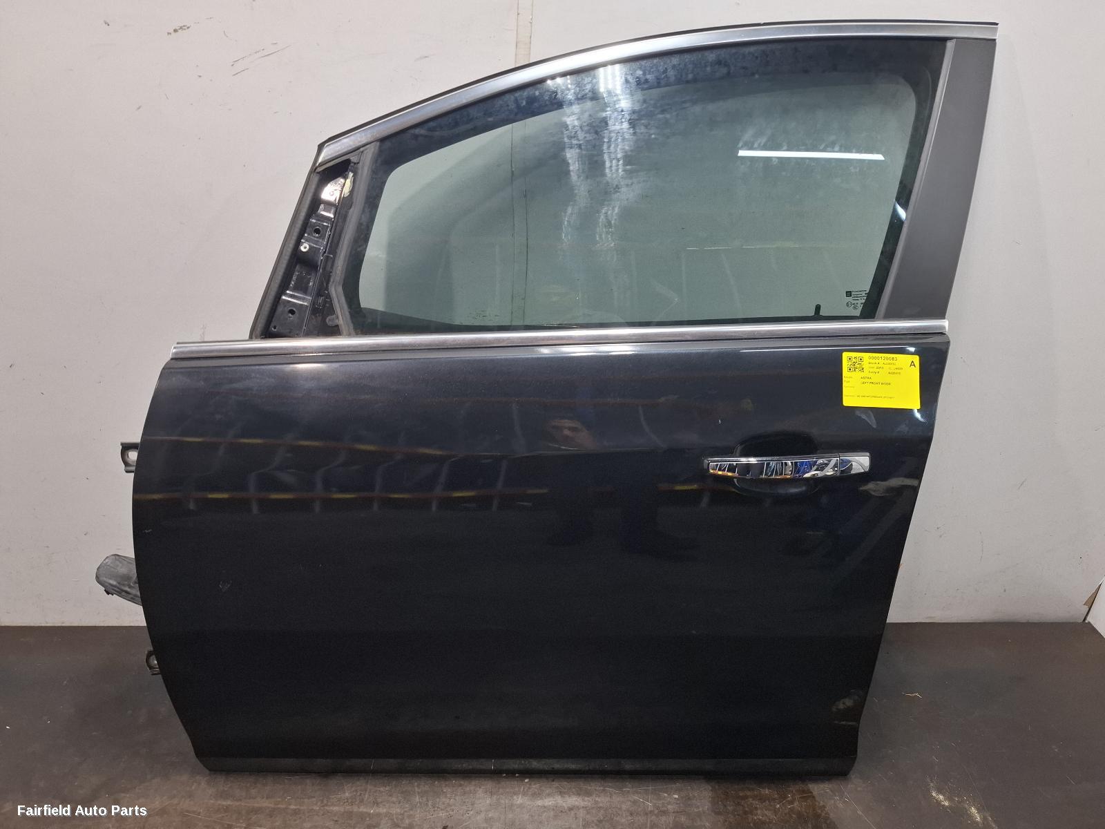 2012-2013 Opel Astra Left Front Door