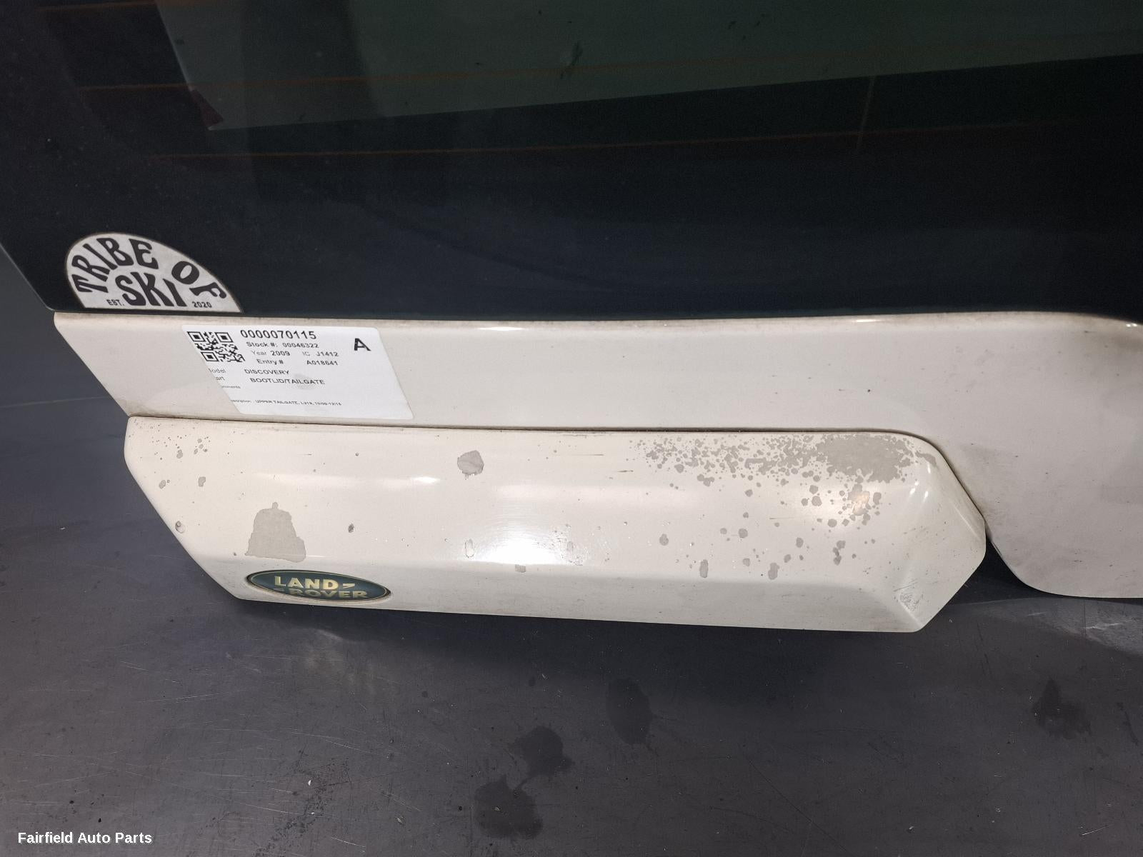 2009-2016 Land Rover Discovery Bootlid Tailgate