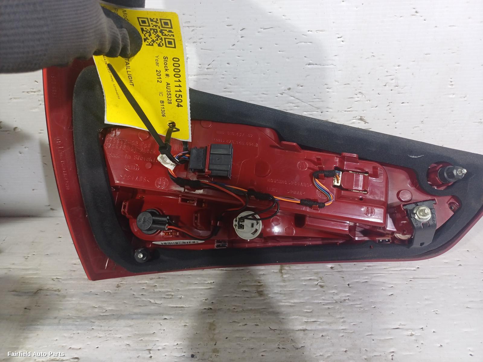 2010-2015 Audi A1 Right Taillight