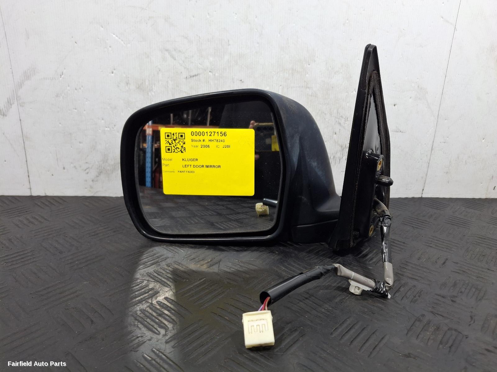 2001-2007 Toyota Kluger Left Door Mirror