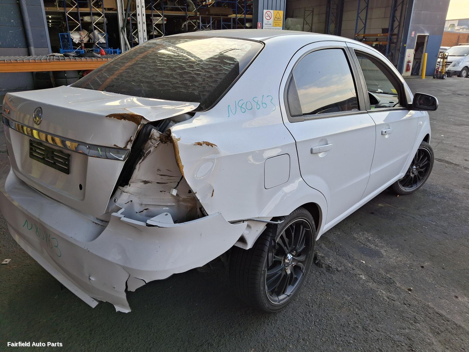 2011 Holden Barina Left Taillight